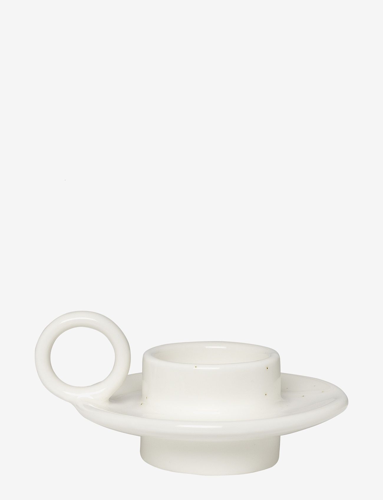 ERNST - Candleholder d11,5 h5,5 vanilj - vanilla - 0