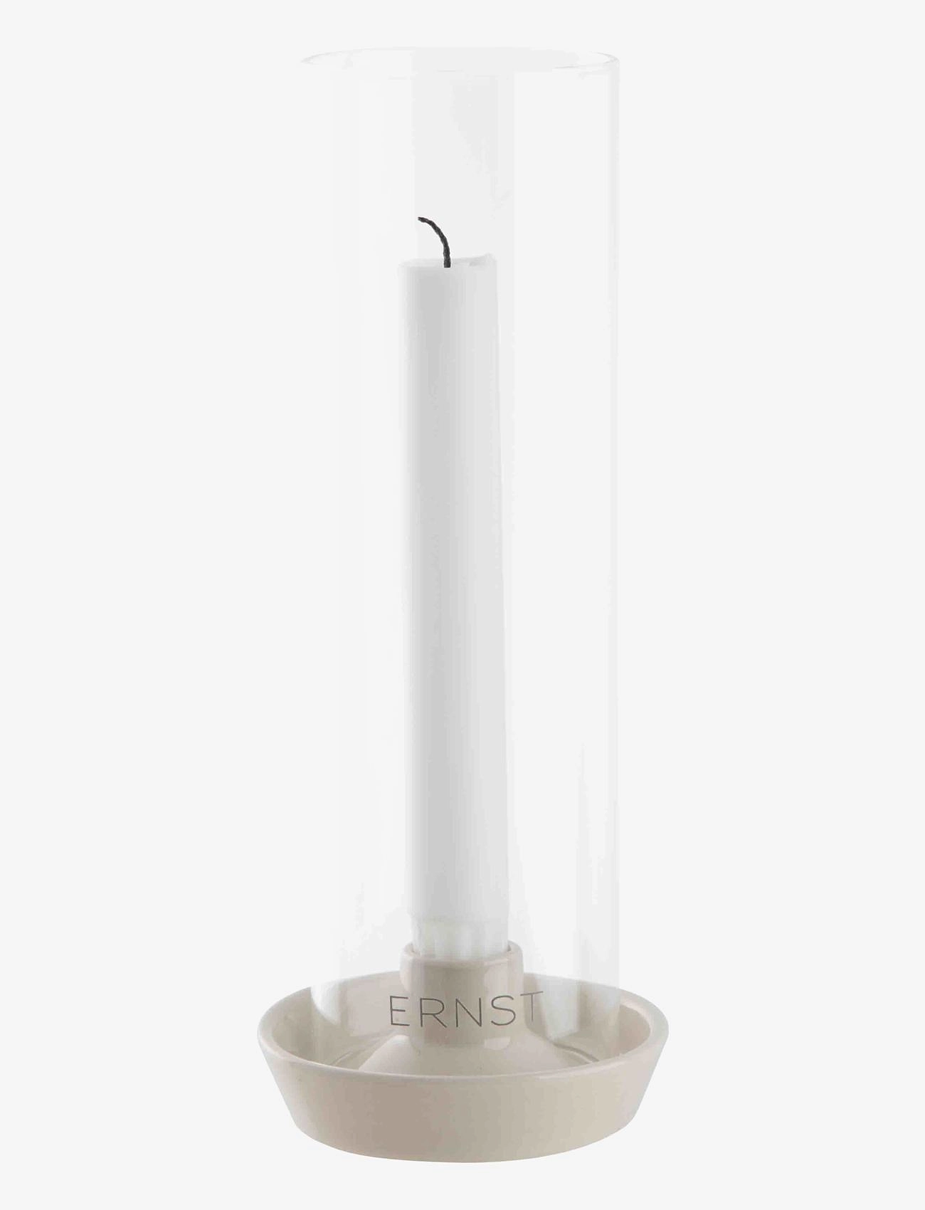 ERNST Lysestage Cream - H23.5CM - Unisex