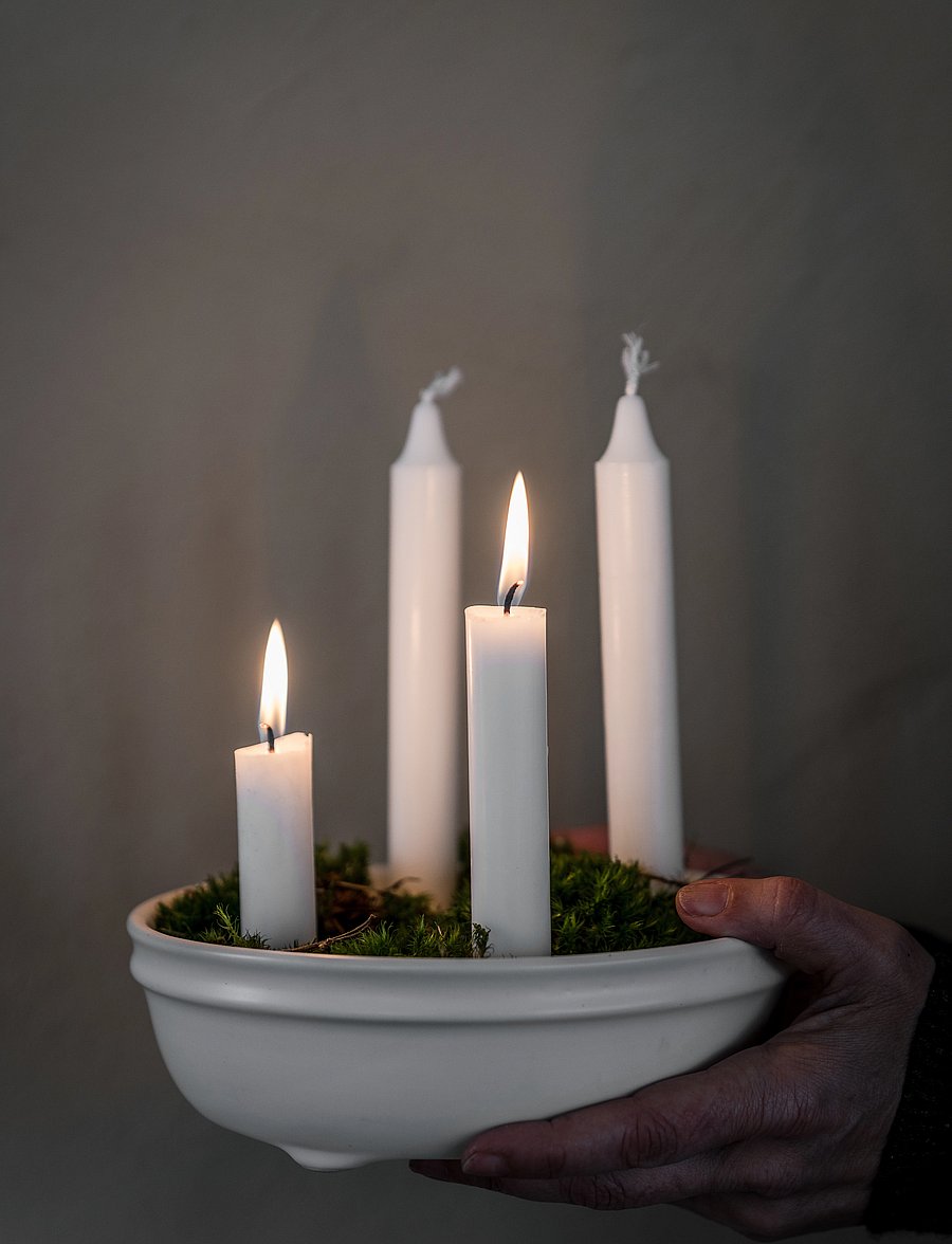 ERNST - Candleholder - madalaimad hinnad - natural white - 1