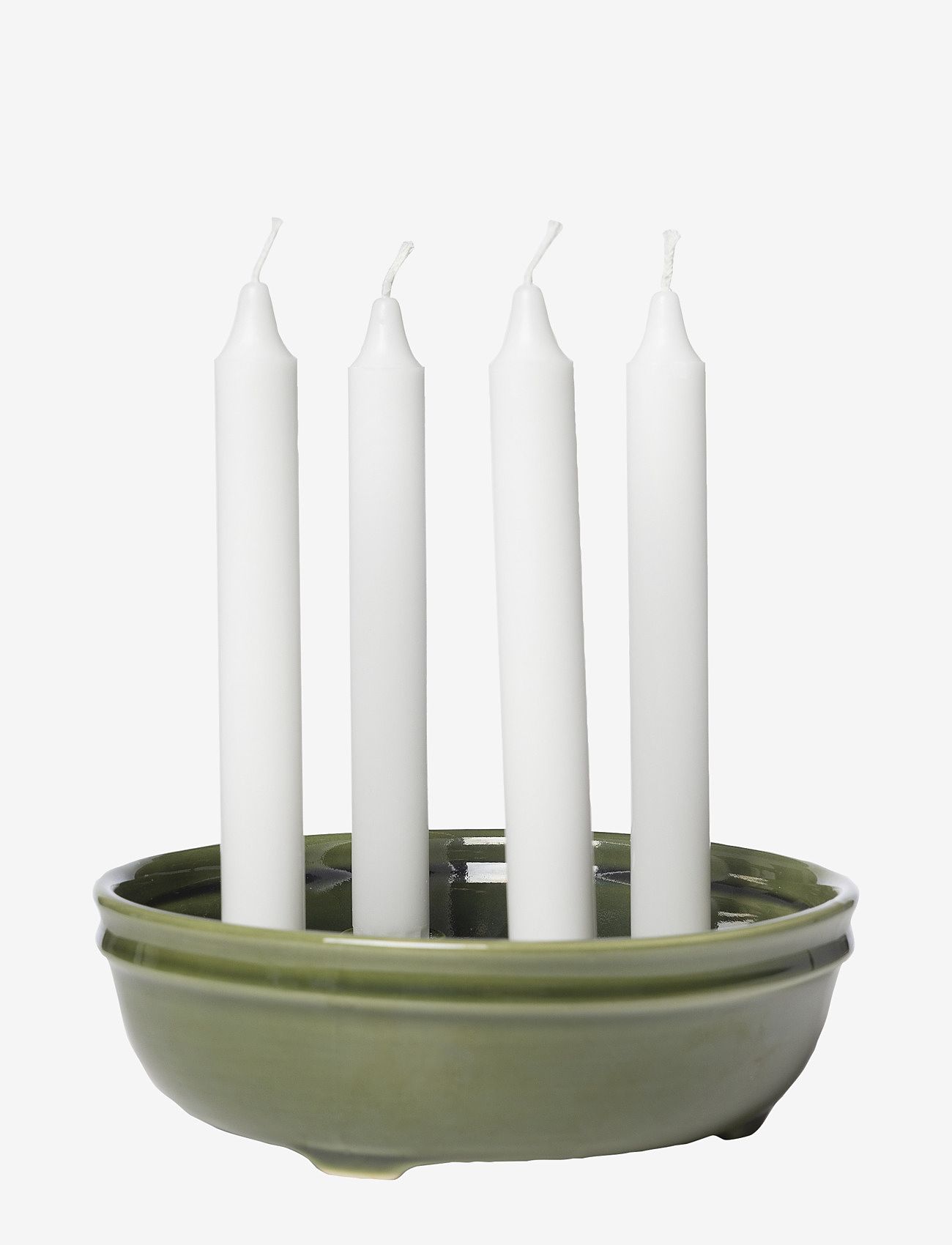 ERNST - Candleholder - green - 0