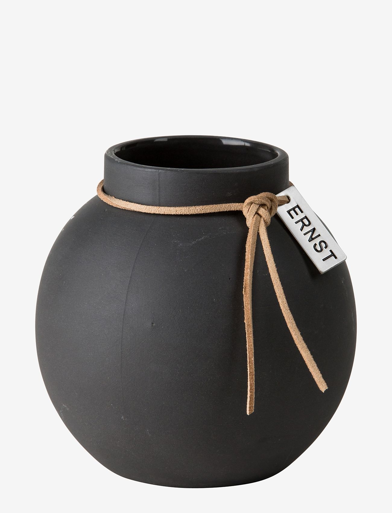 ERNST - Vase - kleine vasen - darkgrey - 0