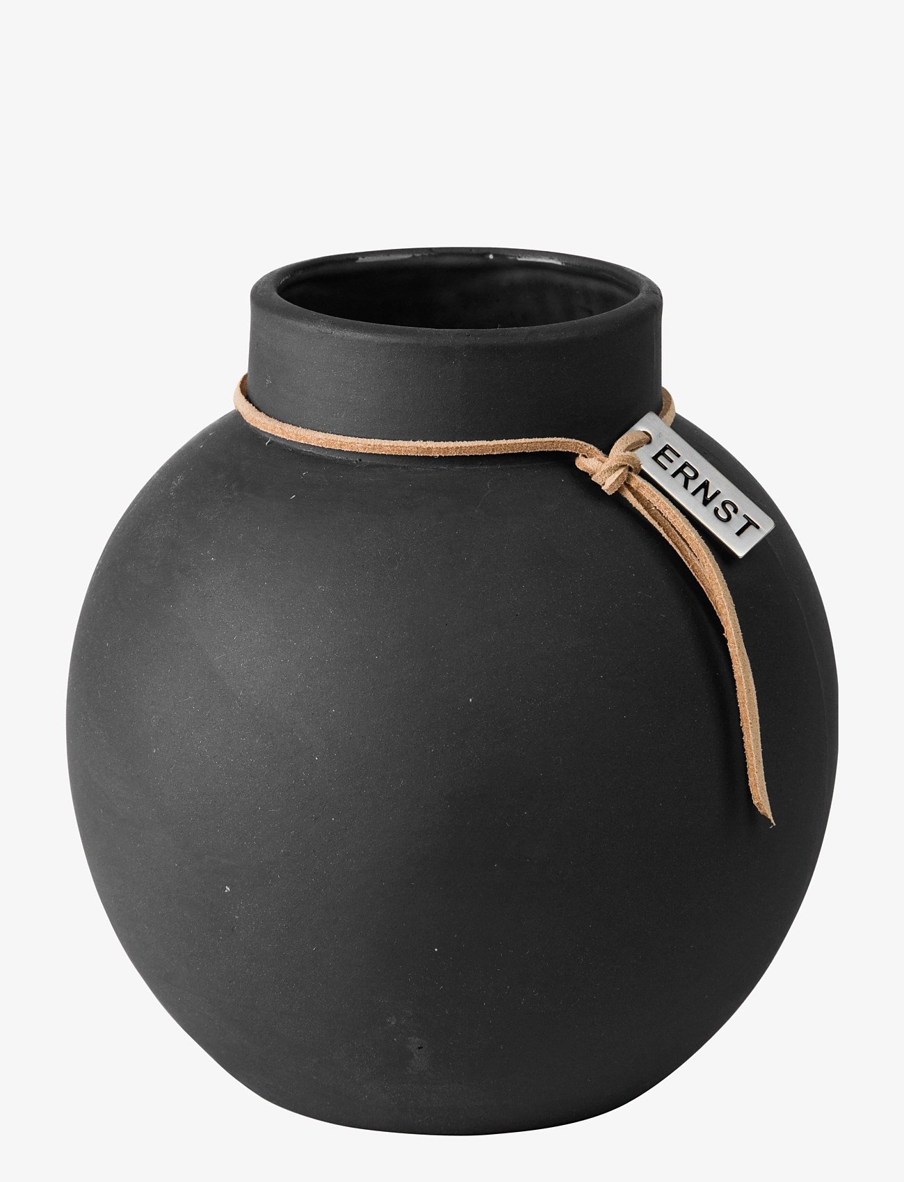 ERNST Vase Schwarz - H:13CM - Unisex