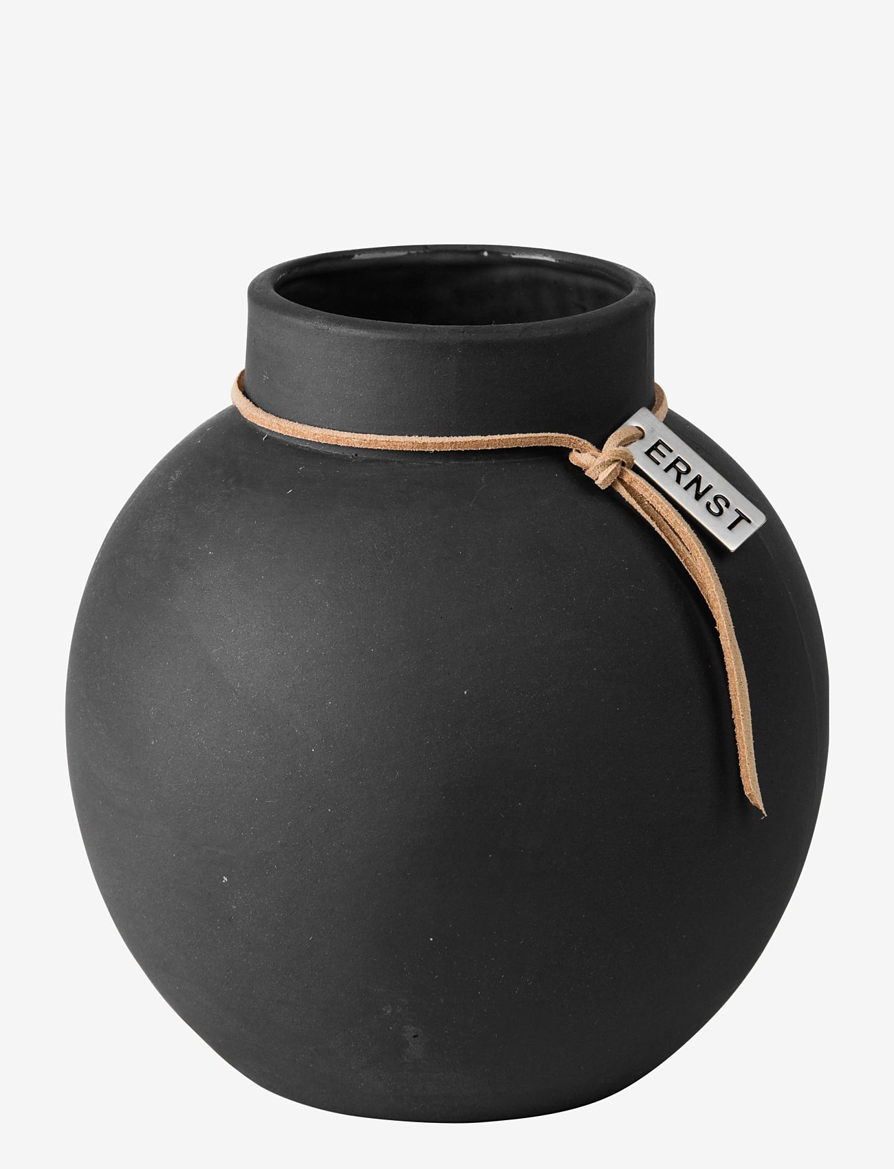 ERNST - Vase - mažos vazos - darkgrey - 0