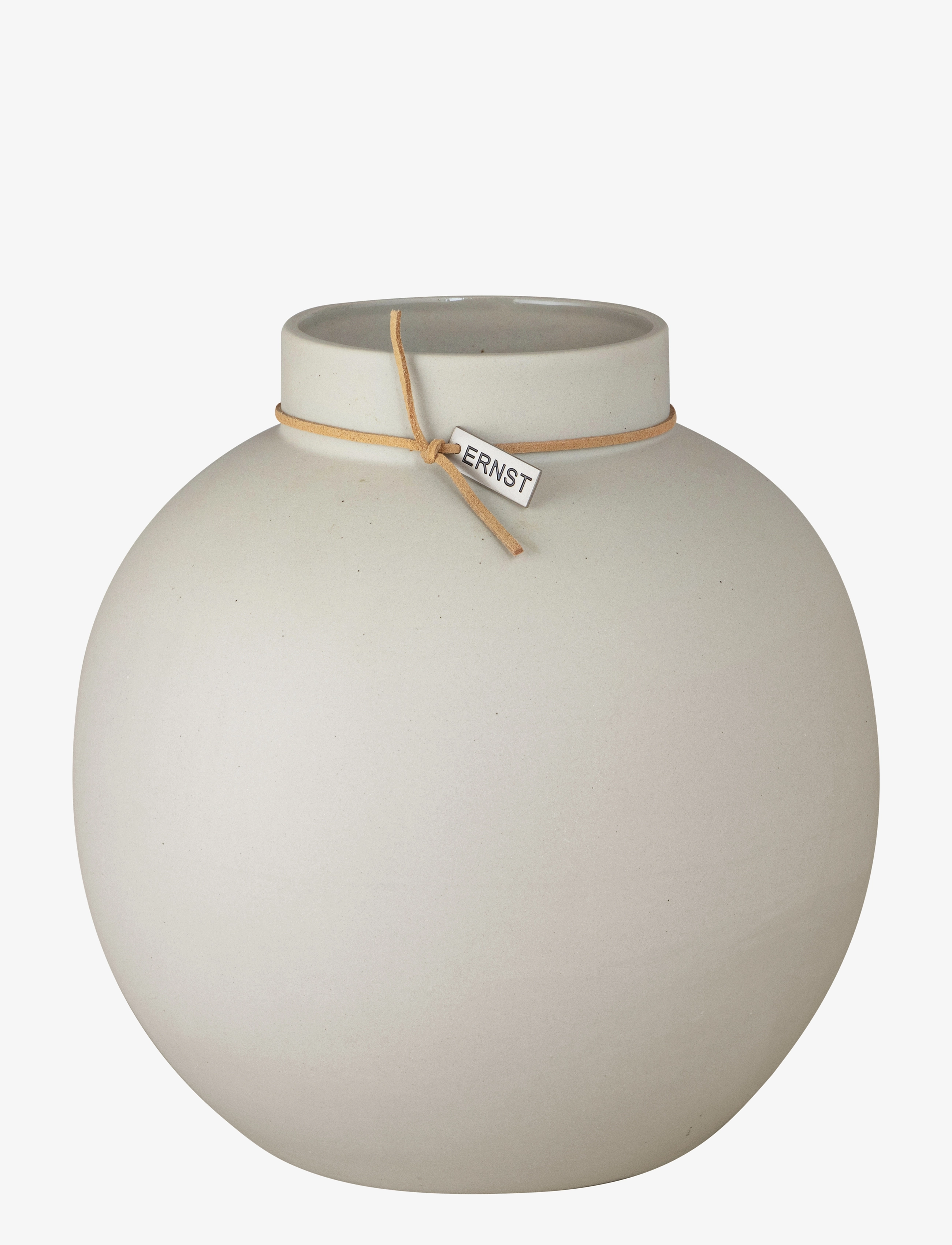 ERNST Vase, H:22 cm, Decoration, Grau - Vases, Homeware
