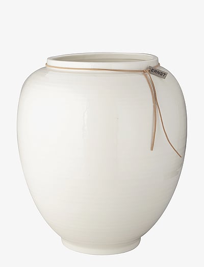 ERNST Vase - Fødselsdagsgaver - WHITE / white