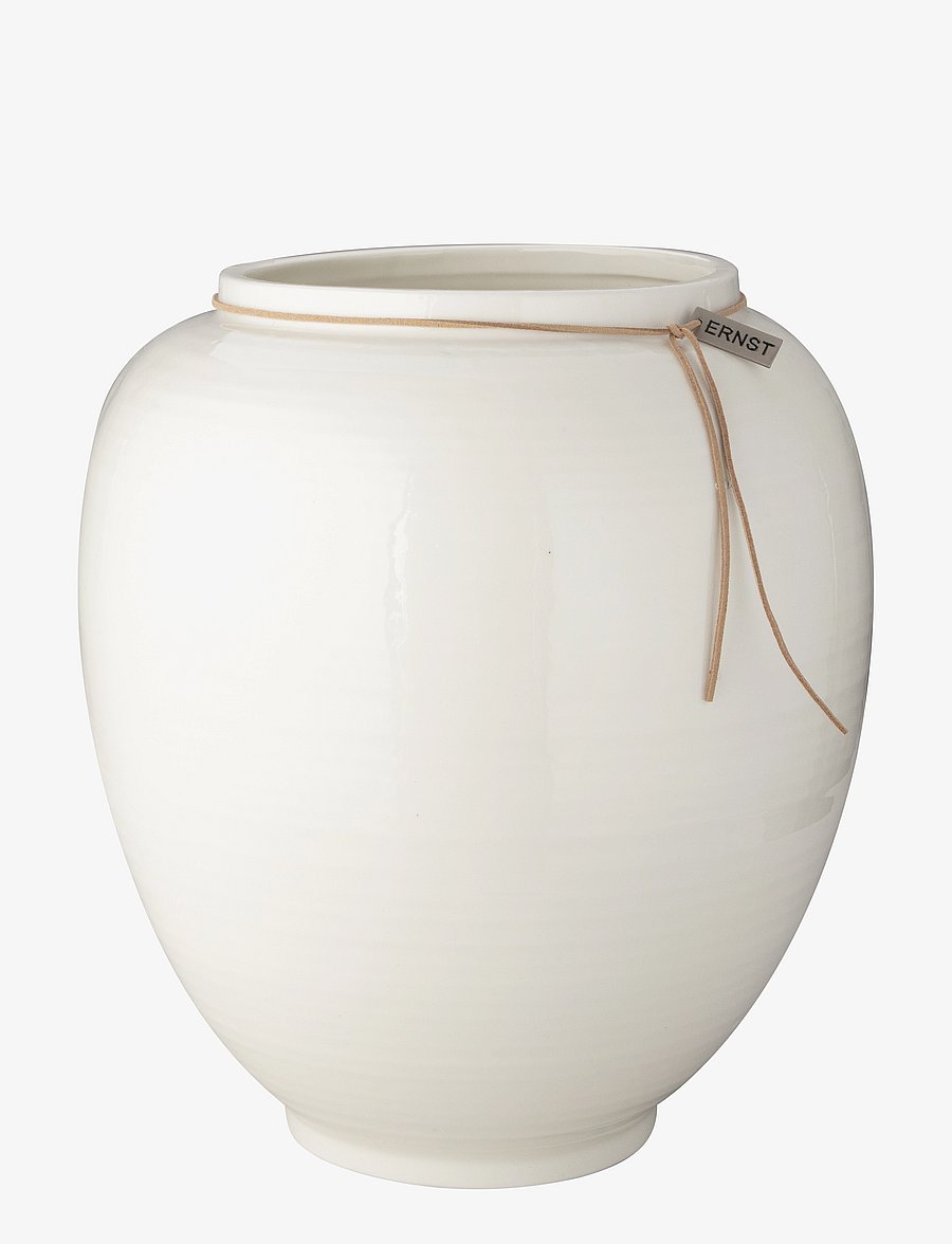 ERNST - Vase - vasen - white - 1