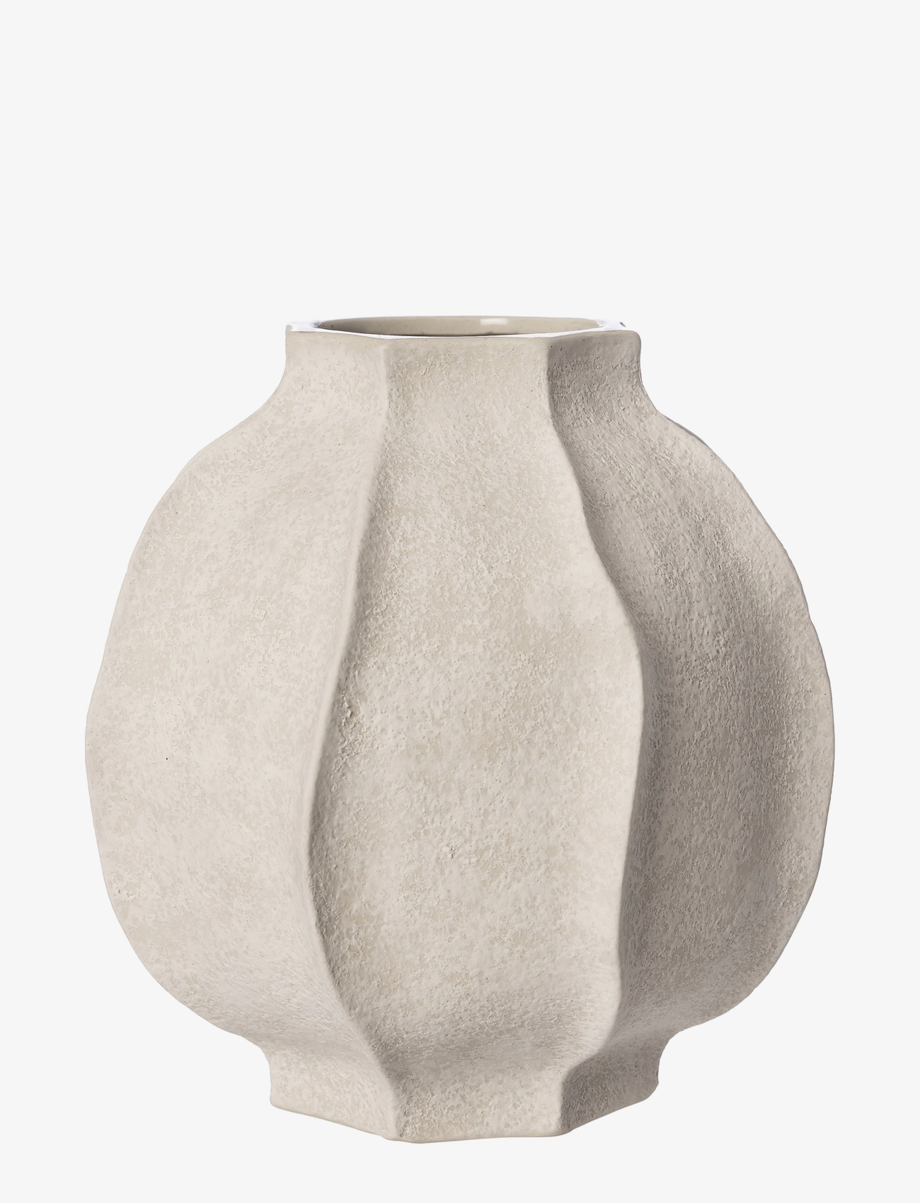 ERNST Vase, Ø 18 cm, Decoration, Grau - Vases, Homeware