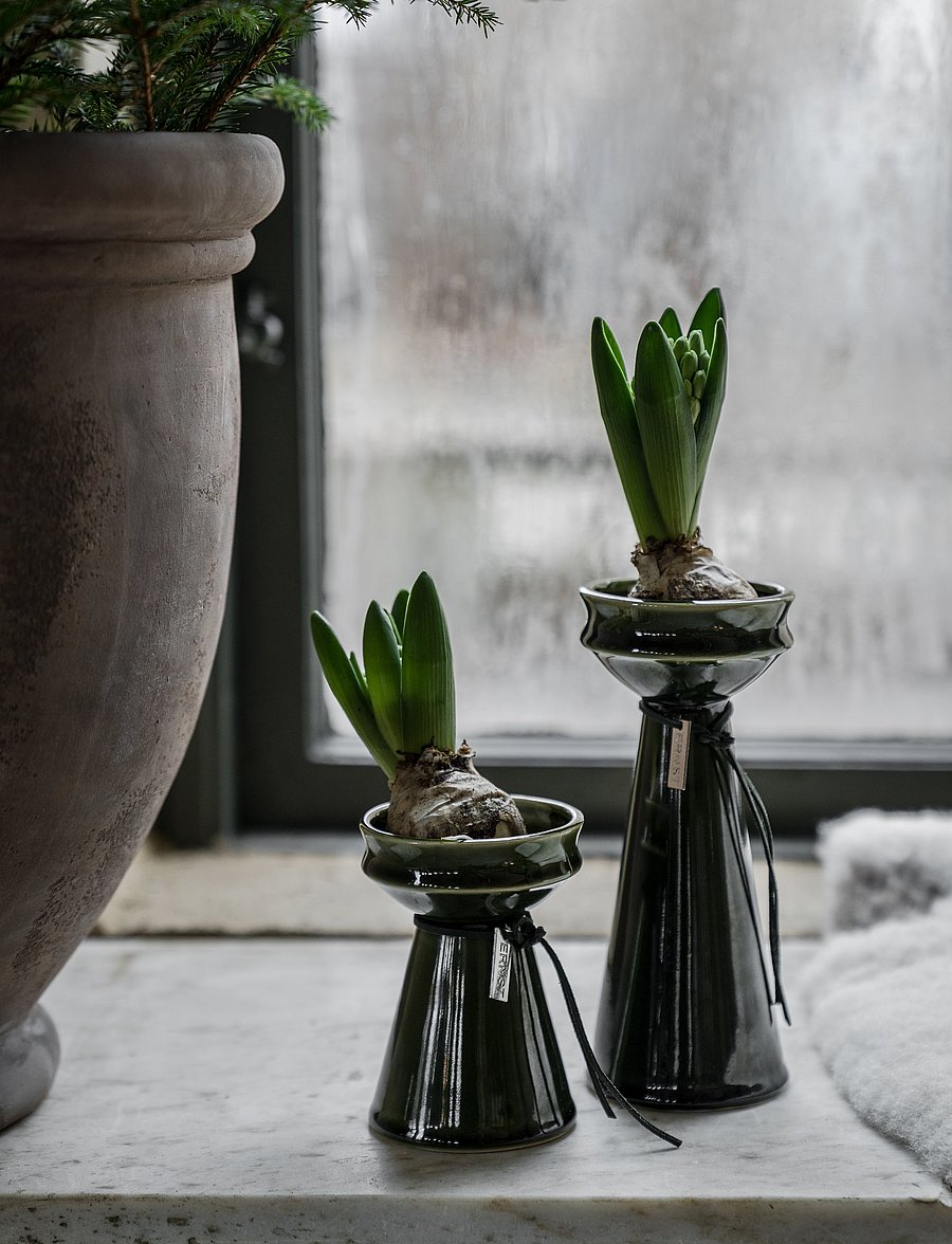 ERNST - Vase - vasen - green - 0