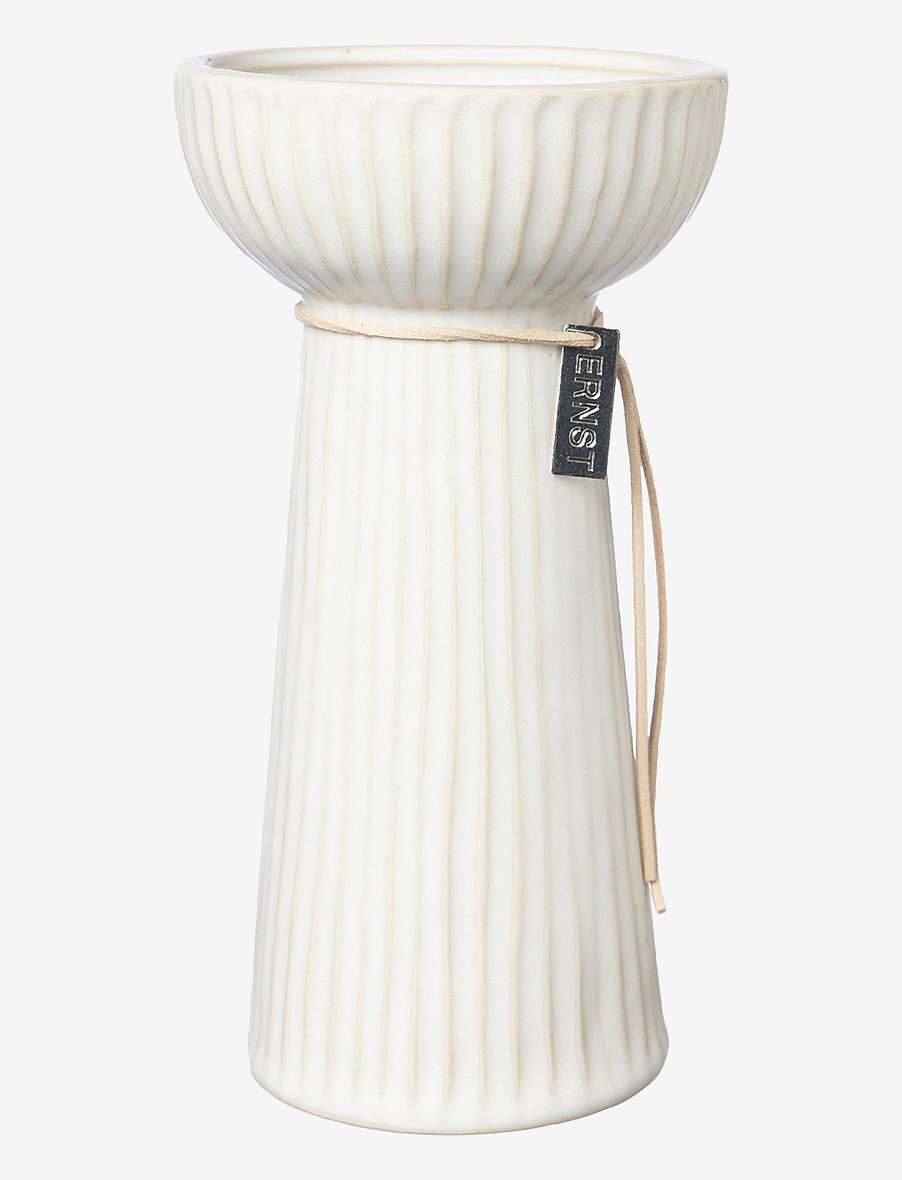 ERNST - Vase - natural white - 0
