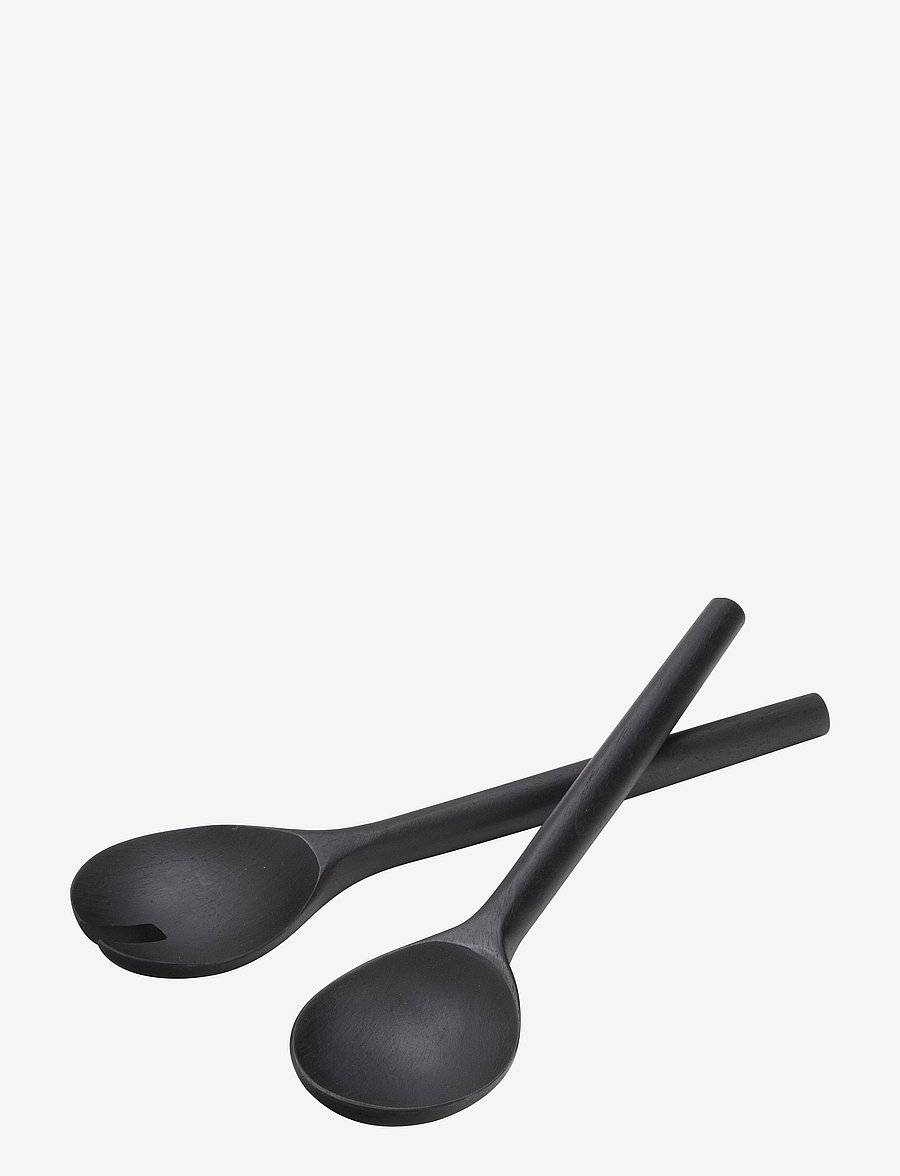 ERNST - Cutlery for salad - salatbesteck - black - 1
