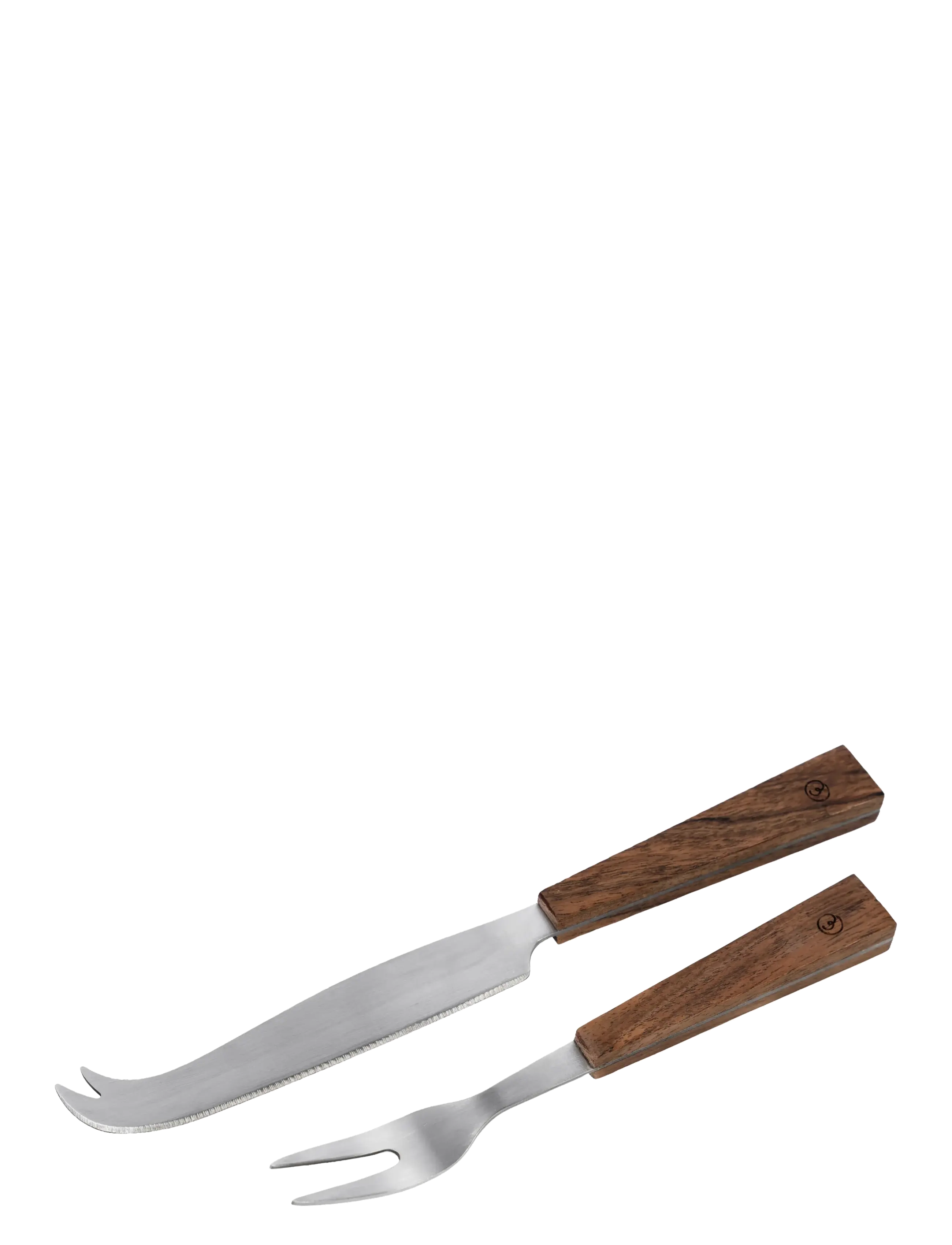 ERNST Cheeseknife/Fork - Geschirr - NATURAL / brown