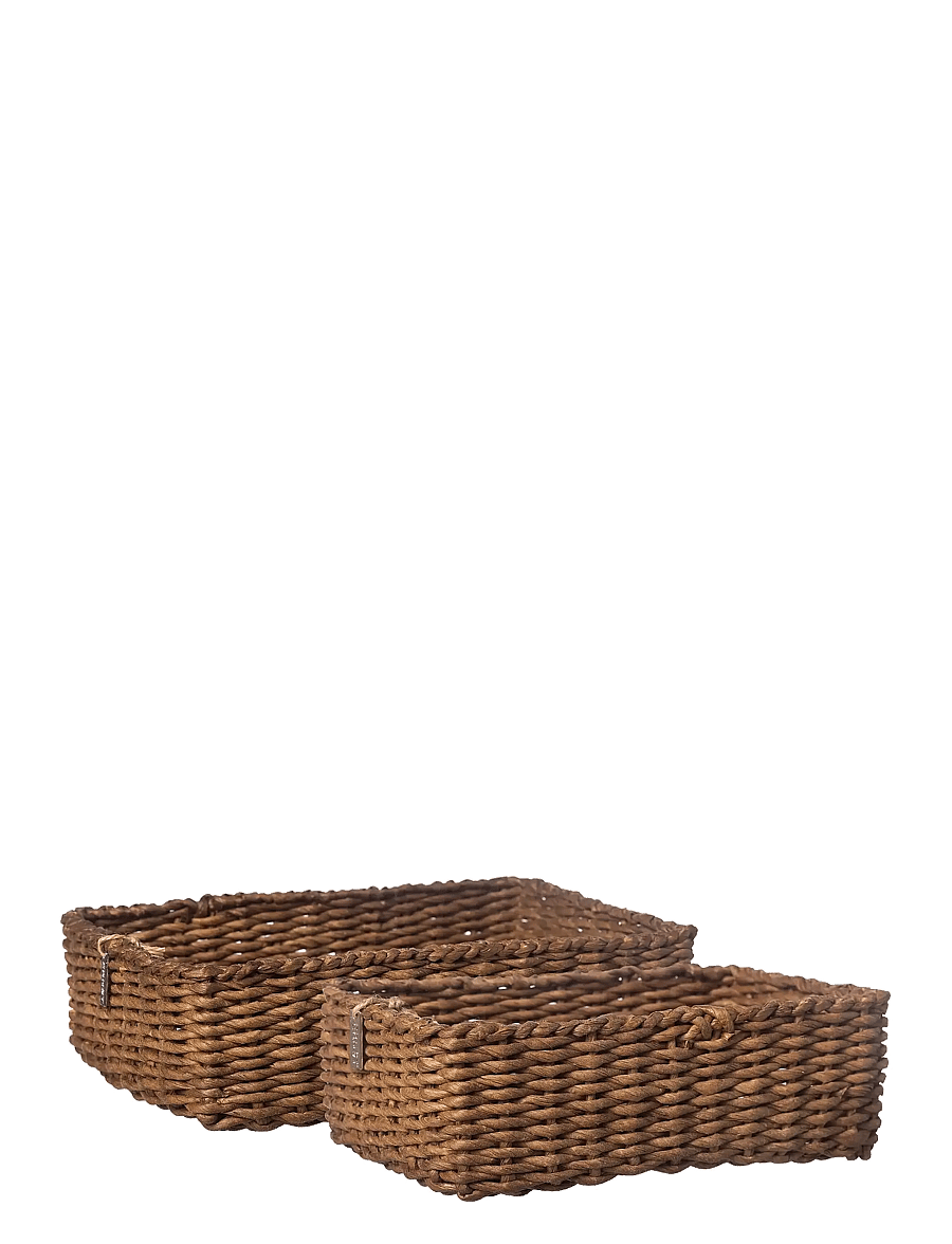 ERNST - Basket - aufbewahrungskörbe - darkbrown - 1