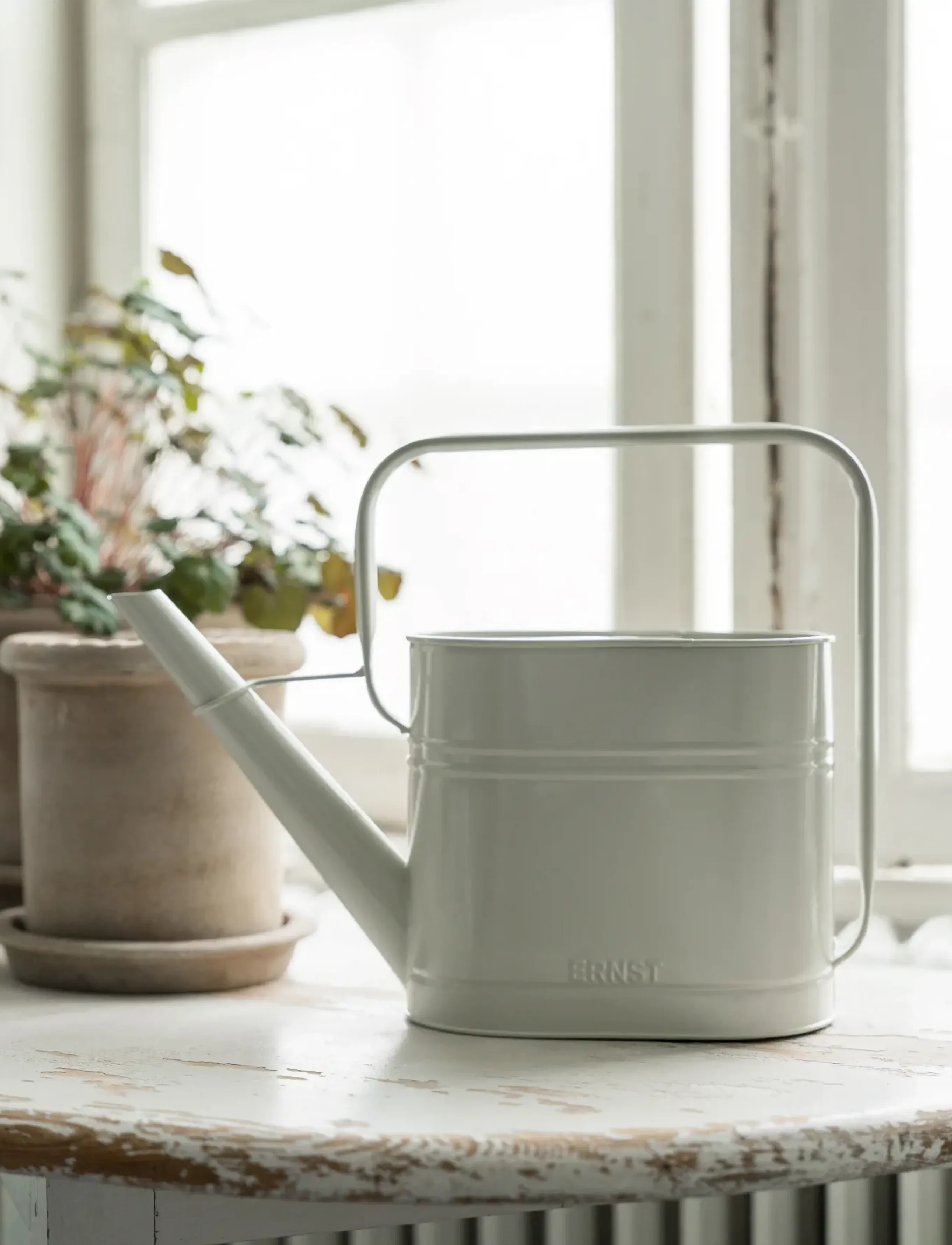 ERNST Watering Can, 3 L, Outdoor Environment, Weiß - Garden Accessories, Homeware