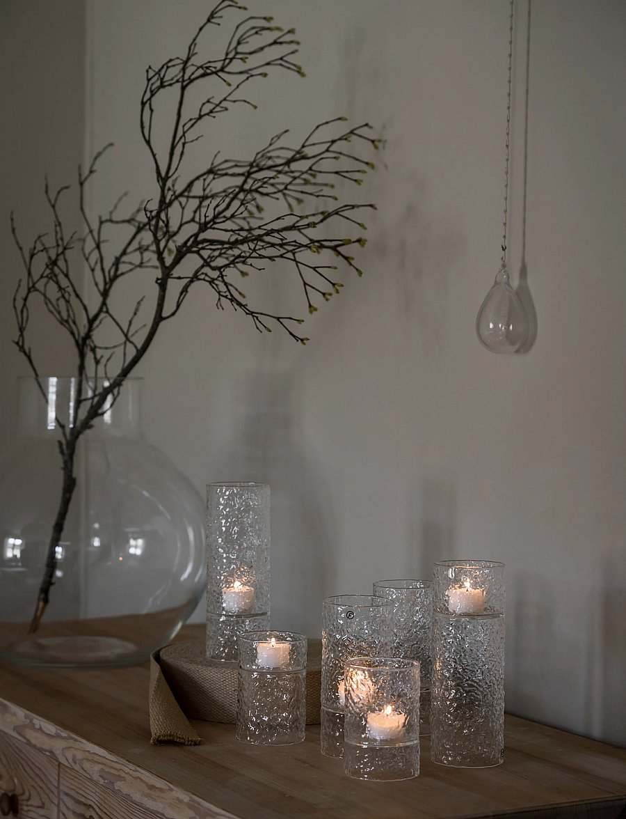 ERNST - Candleholder/Vase - teelichthalter - clear - 0