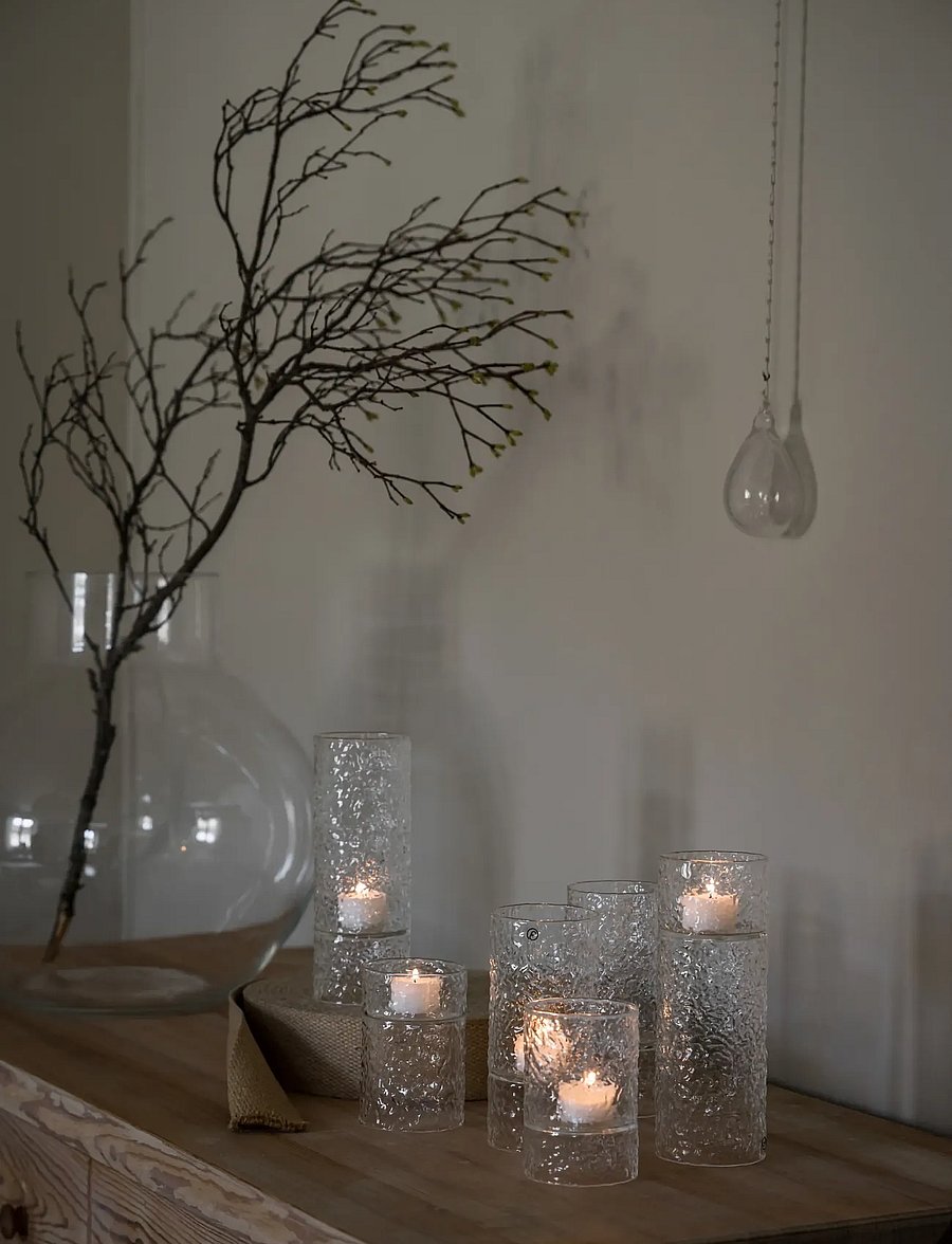 ERNST - Candleholder/Vase - kerzenständer - clear - 0