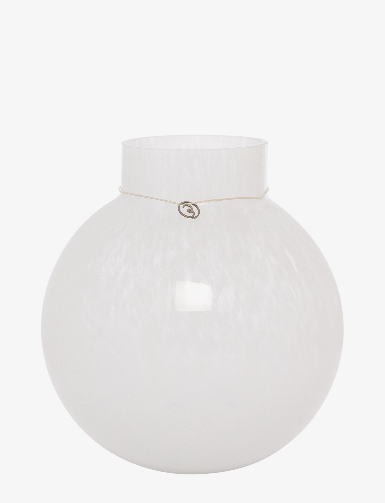 ERNST Glasvask Weiß - H22CM - Unisex