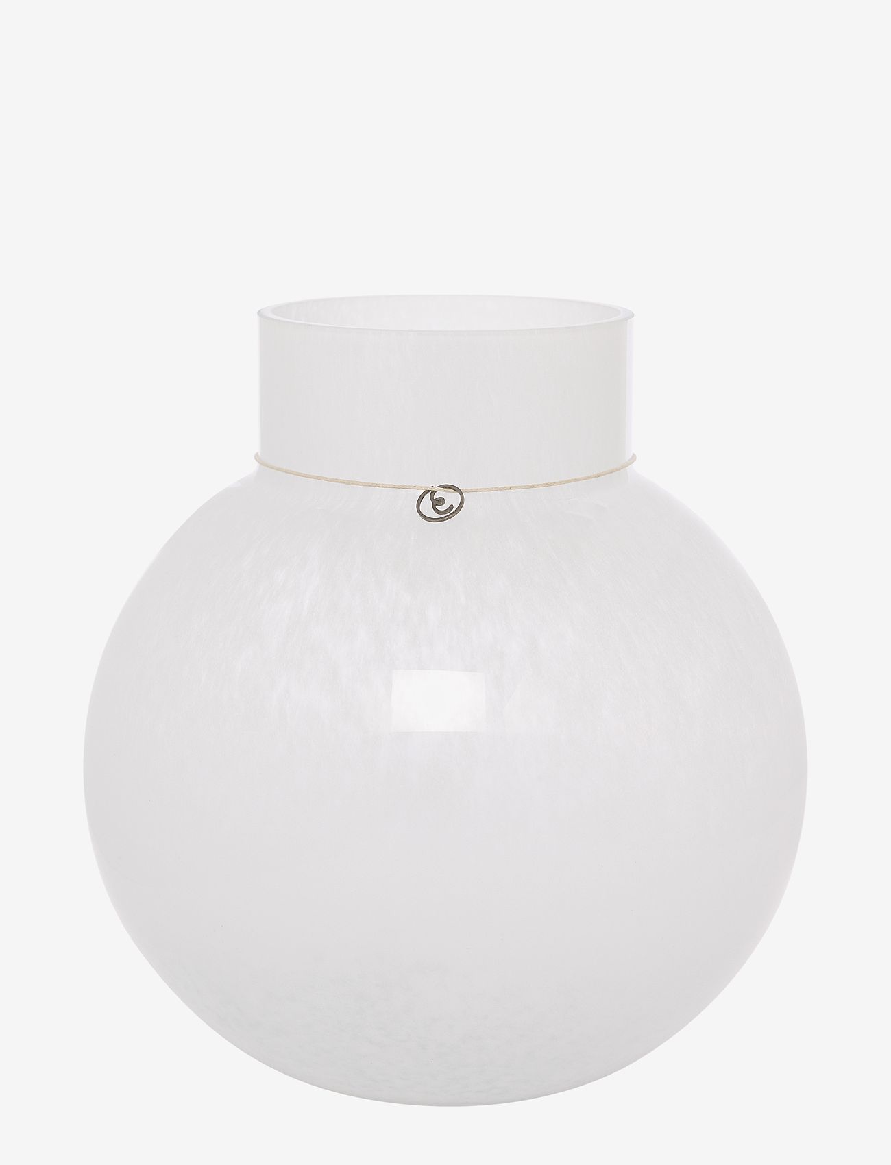 ERNST - Glassvase - big vases - white - 0