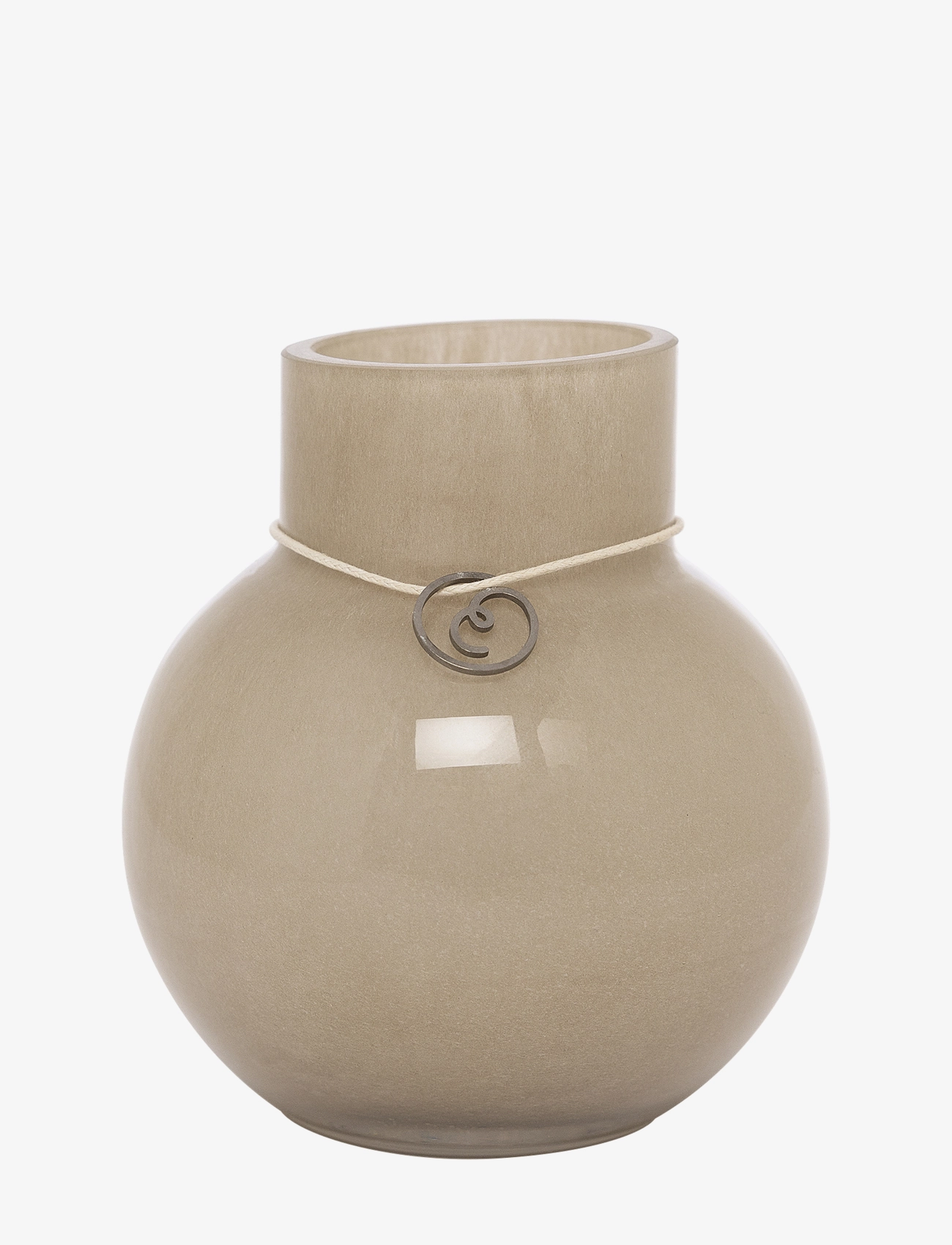 ERNST Glasvask Beige - H:10CM - Unisex