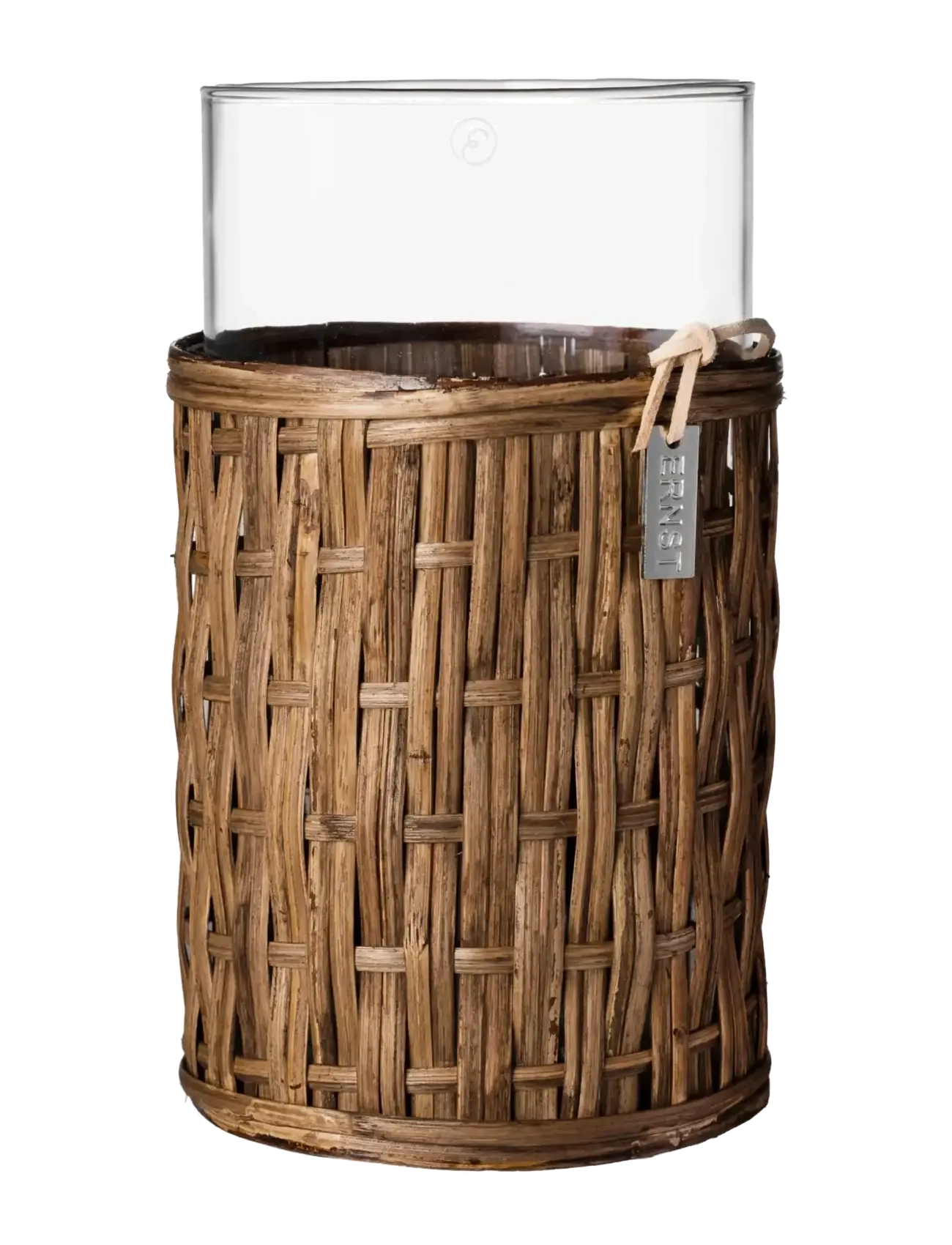 ERNST Vase with basket - New arrivals - DARKBROWN / brown