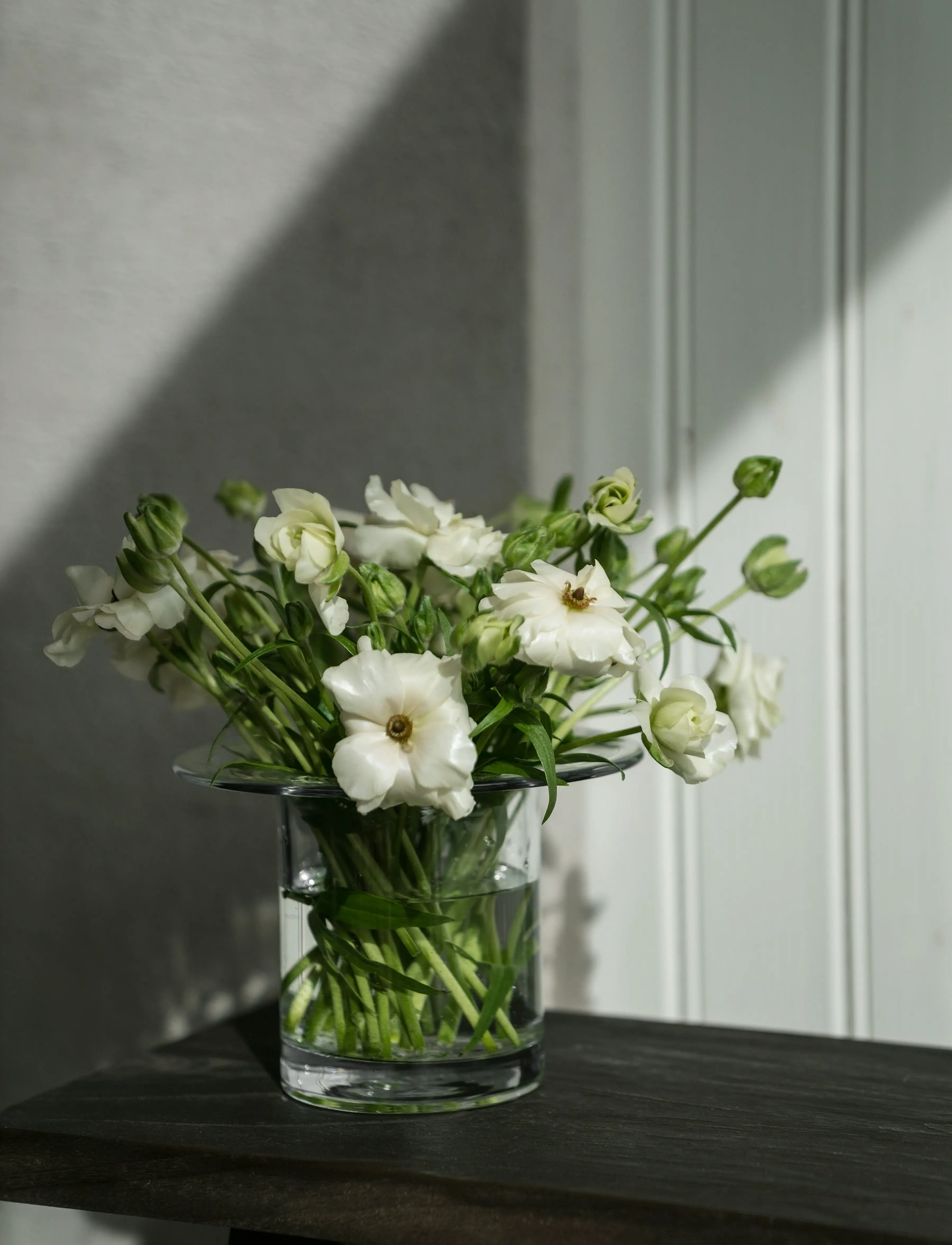 ERNST Glassvase, H13 cm, Vases, Nackt - Cylinder Homeware