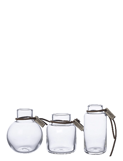 ERNST Glassvases 3-p - Vases - CLEAR / undefined