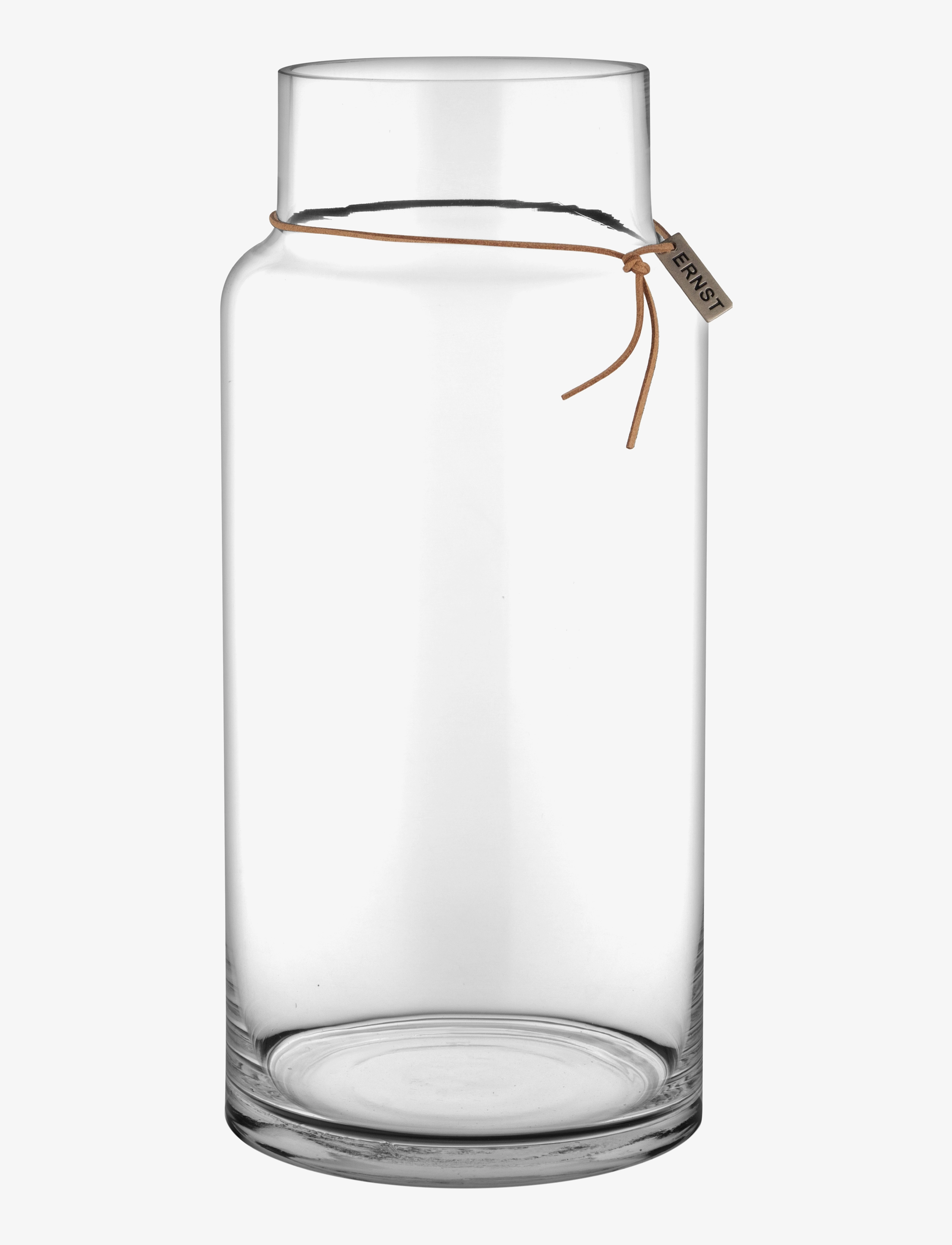 ERNST Glasvask, Stor vase, Nude, Str: H33CM