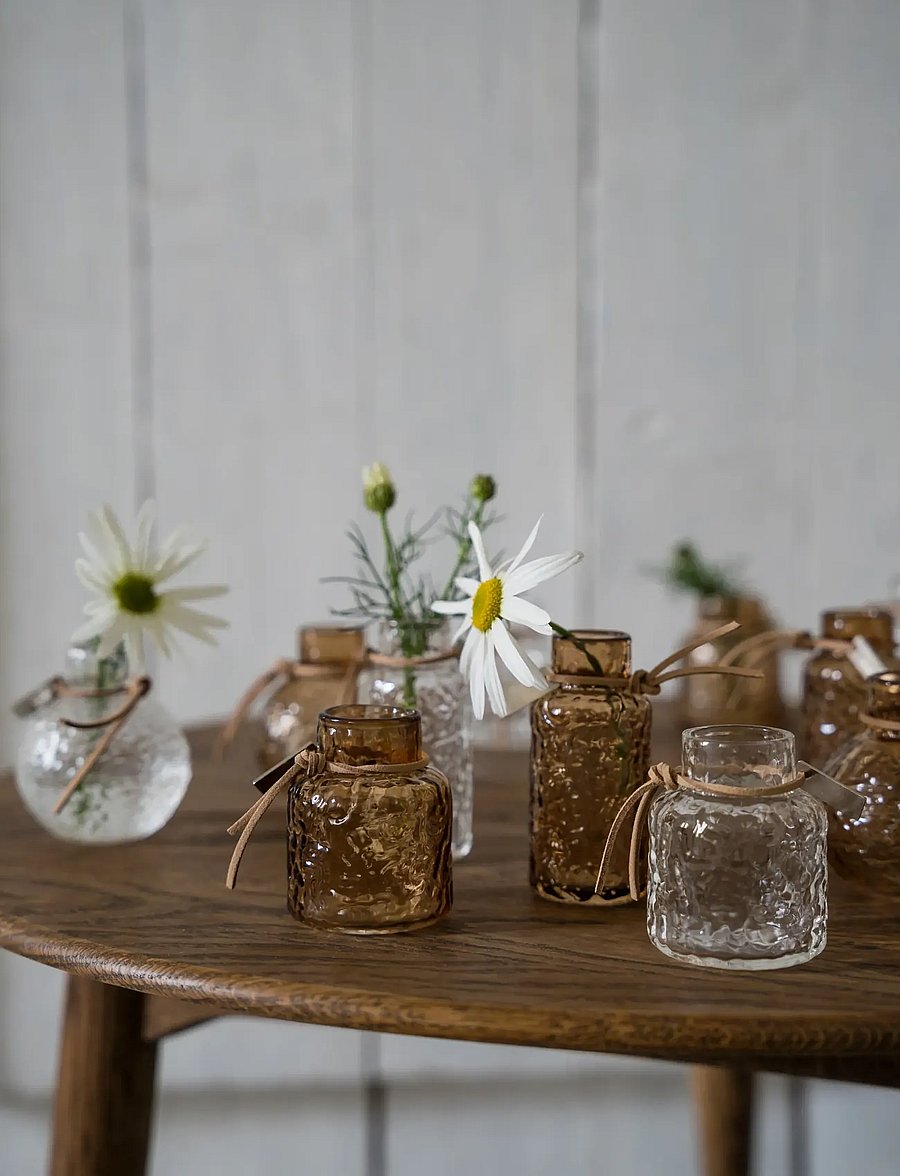 ERNST - Glassvases 3-p - osta hinna alusel - clear - 5