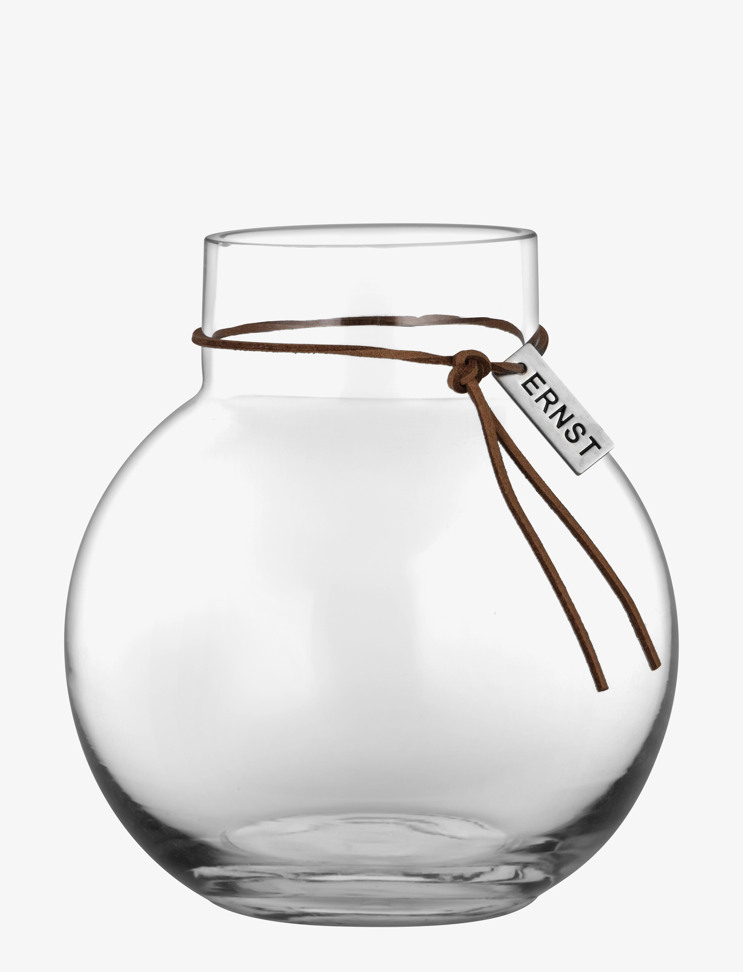 ERNST Glasvask CLEAR - H14CM - Unisex