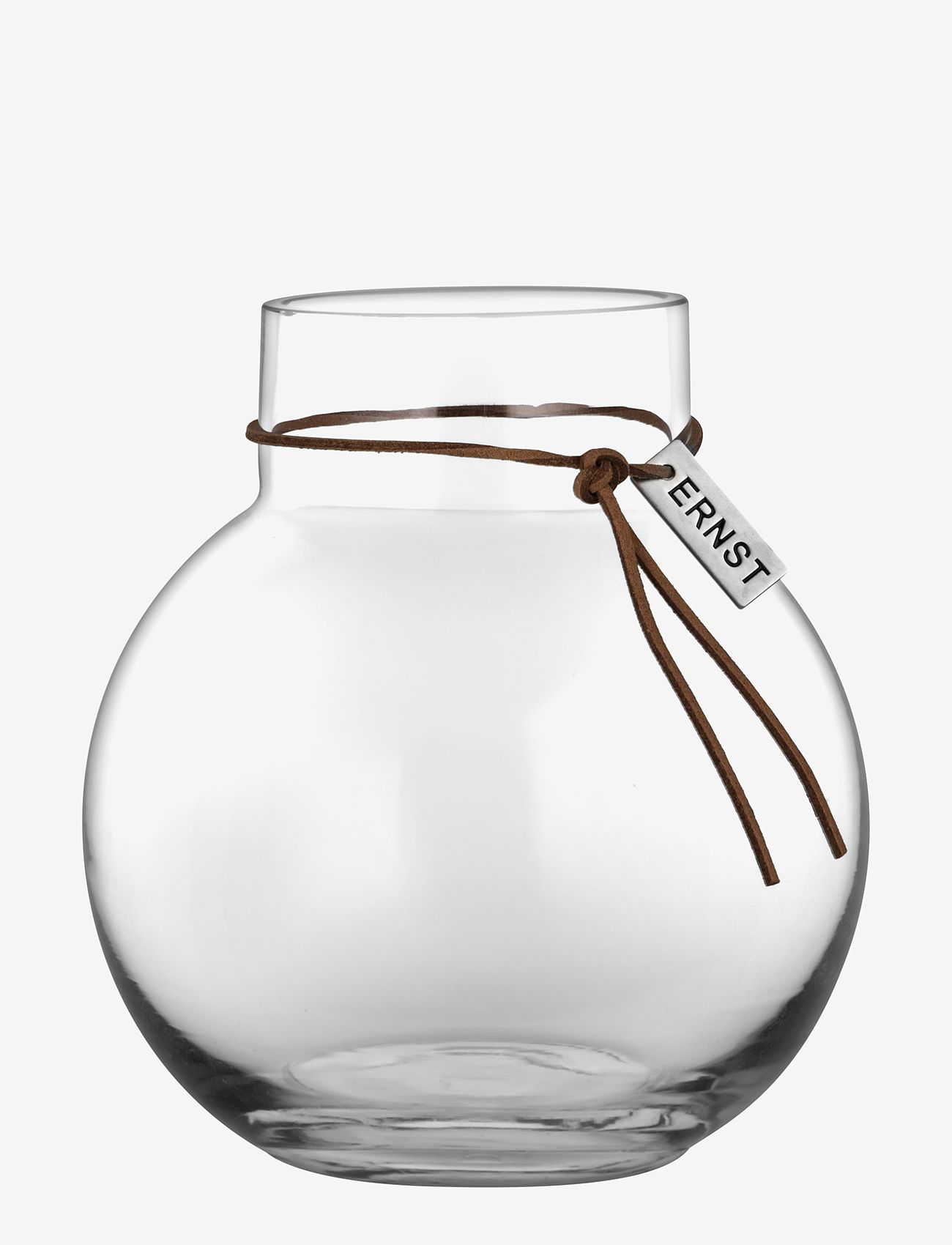 ERNST - Glass vase - madalaimad hinnad - clear - 0