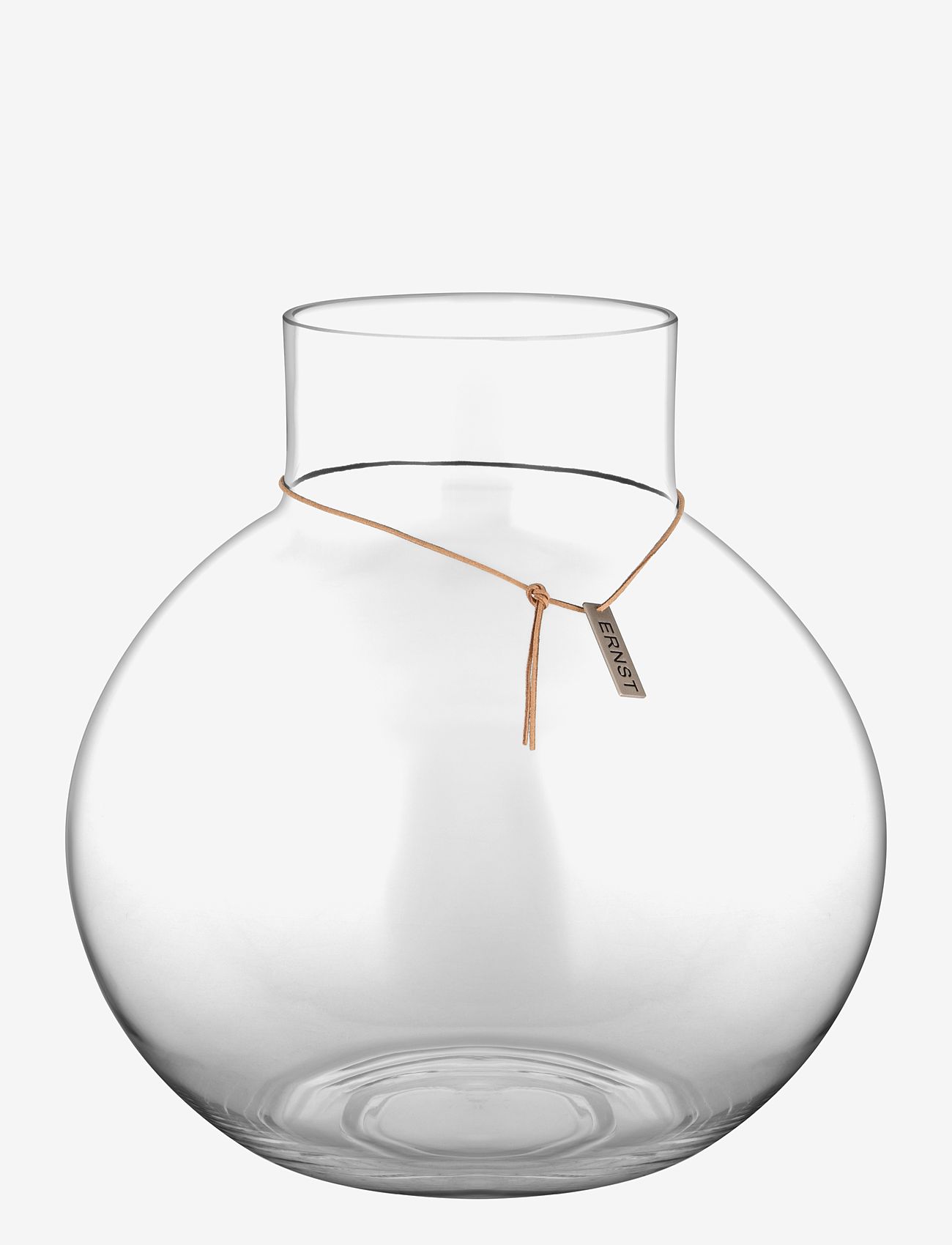 ERNST - Glass vase - geburtstagsgeschenke - clear - 0