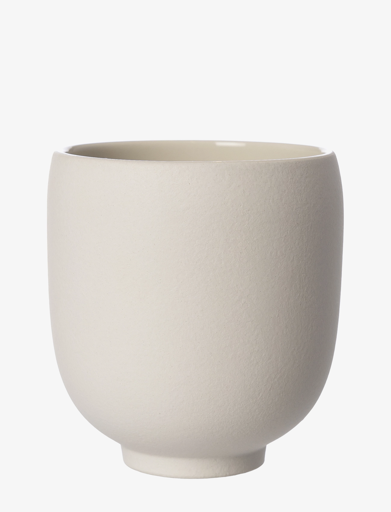 ERNST Pot - Outdoorbereich - NATURAL WHITE / cream