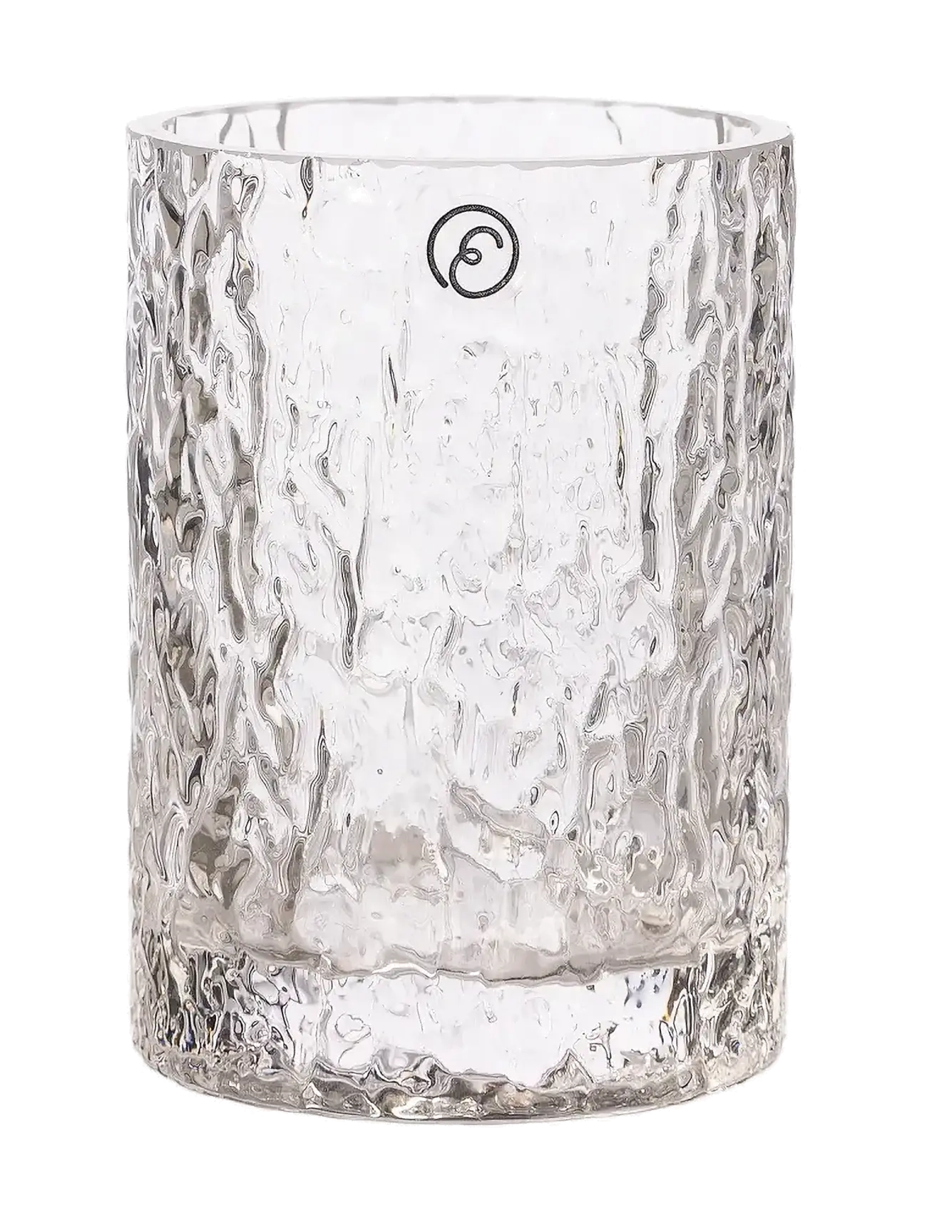 ERNST Vase/Candleholder CLEAR - H8.5CM - Unisex