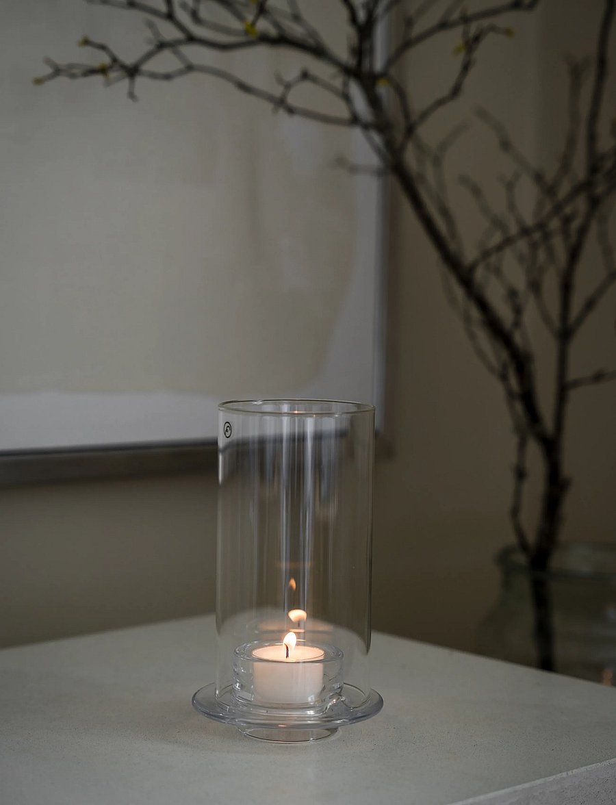ERNST - Candleholder - teelichthalter - clear - 0