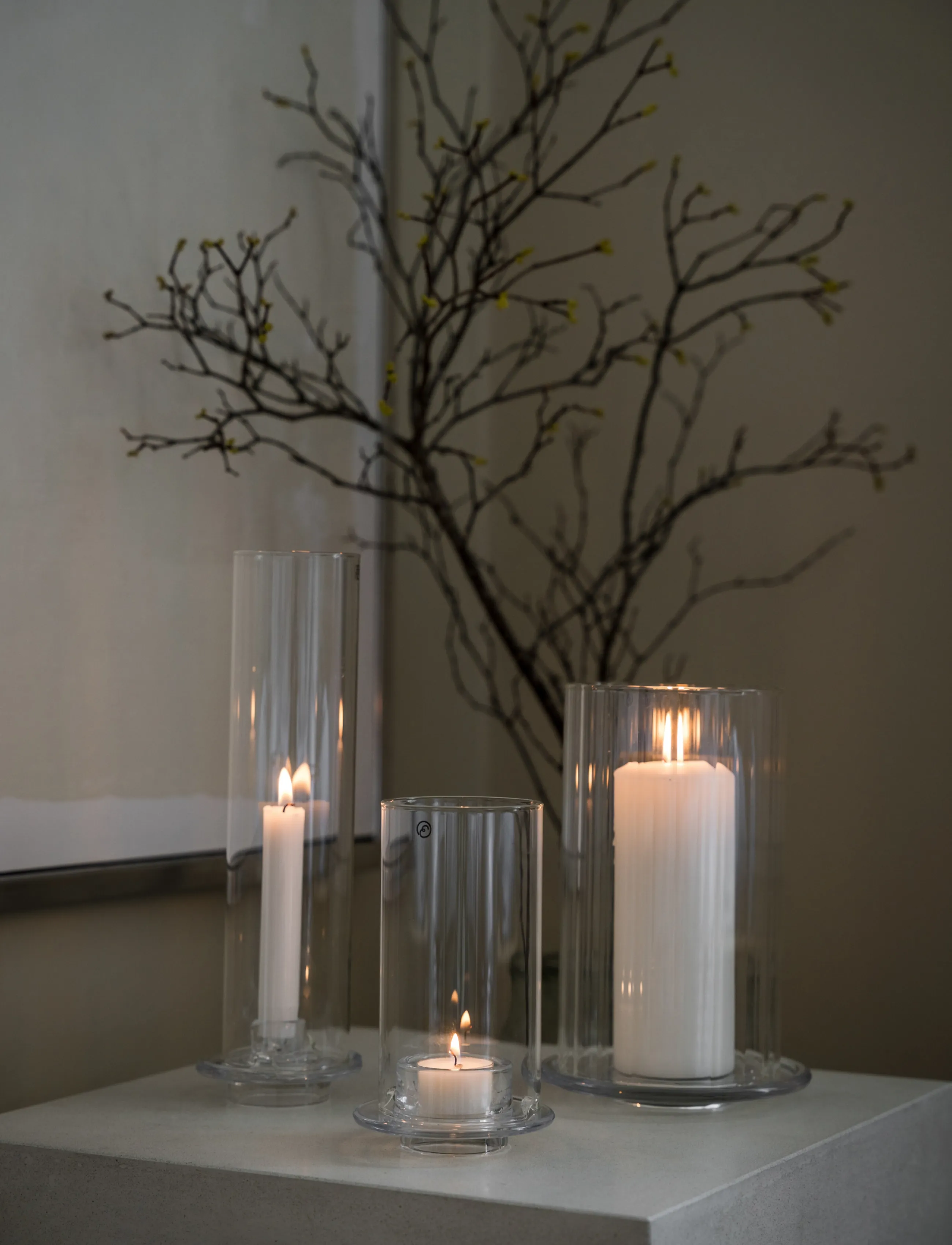 ERNST - Candleholder - clear - 2