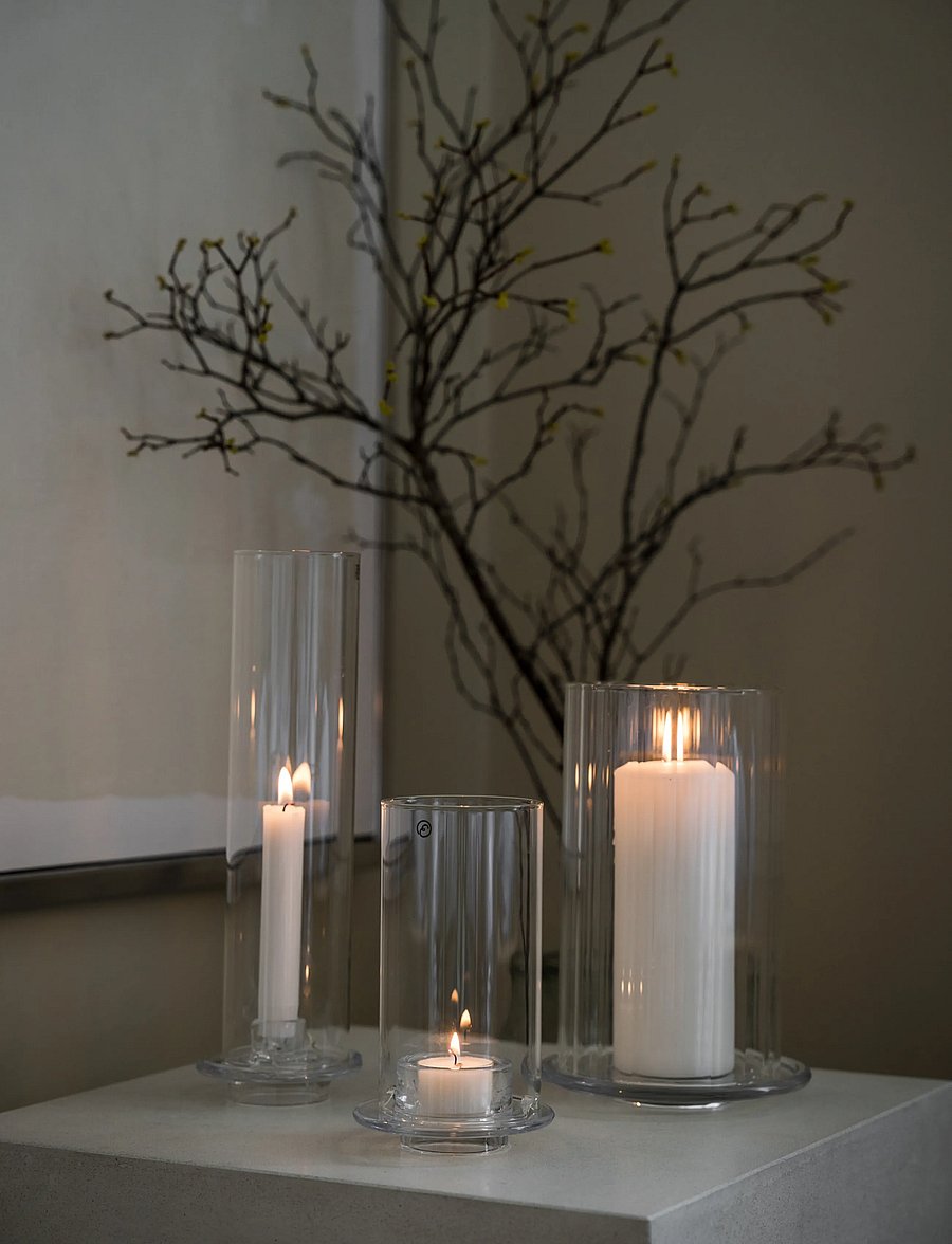 ERNST - Candleholder - teelichthalter - clear - 2