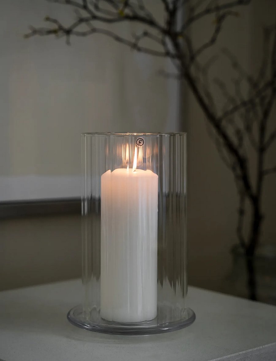 ERNST - Candleholder - kerzenständer - clear - 2
