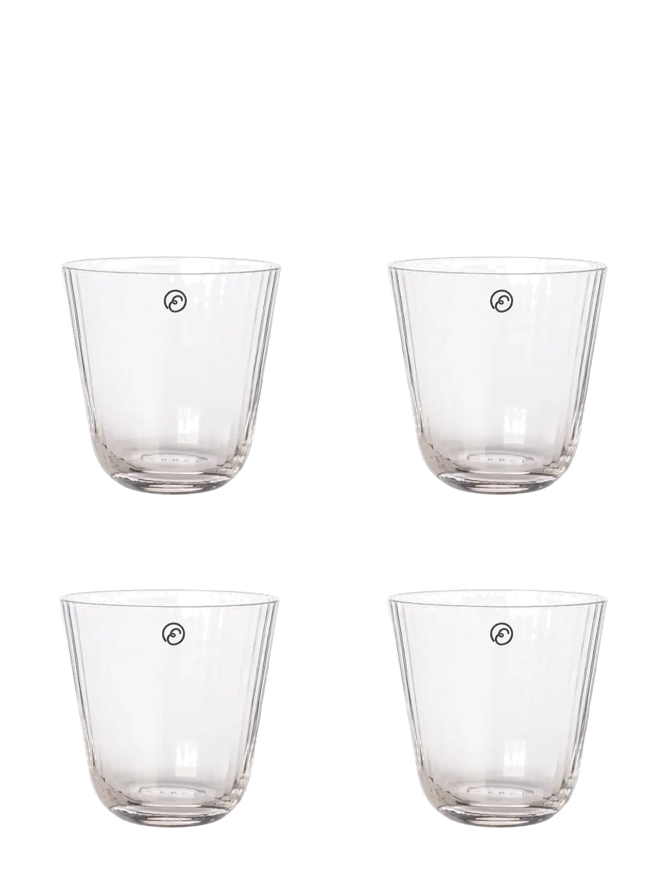 ERNST Drinking Glass 4-Pack, 25 CL, Glass, Nackt - Homeware