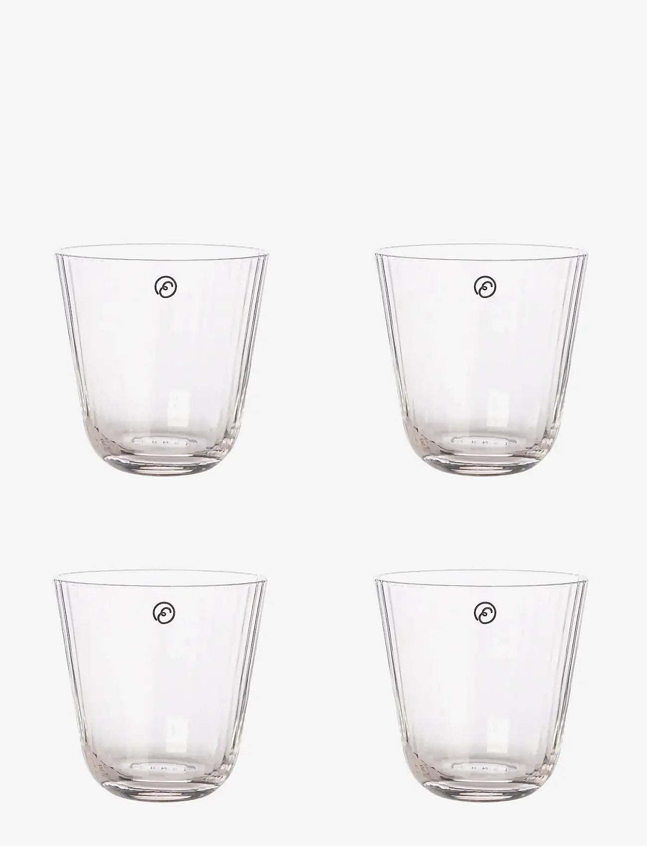 ERNST - Drinking glass  4-pack - trinkgläser - clear - 0