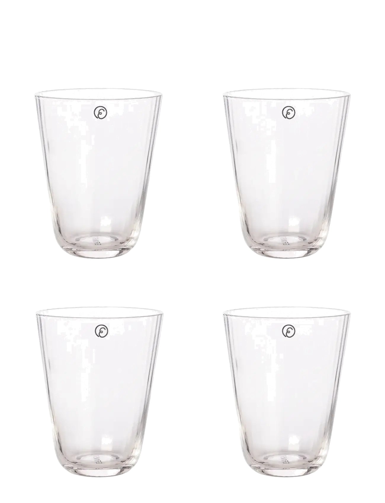 ERNST Drinking Glass 4-Pack CLEAR - 30 CL - Unisex