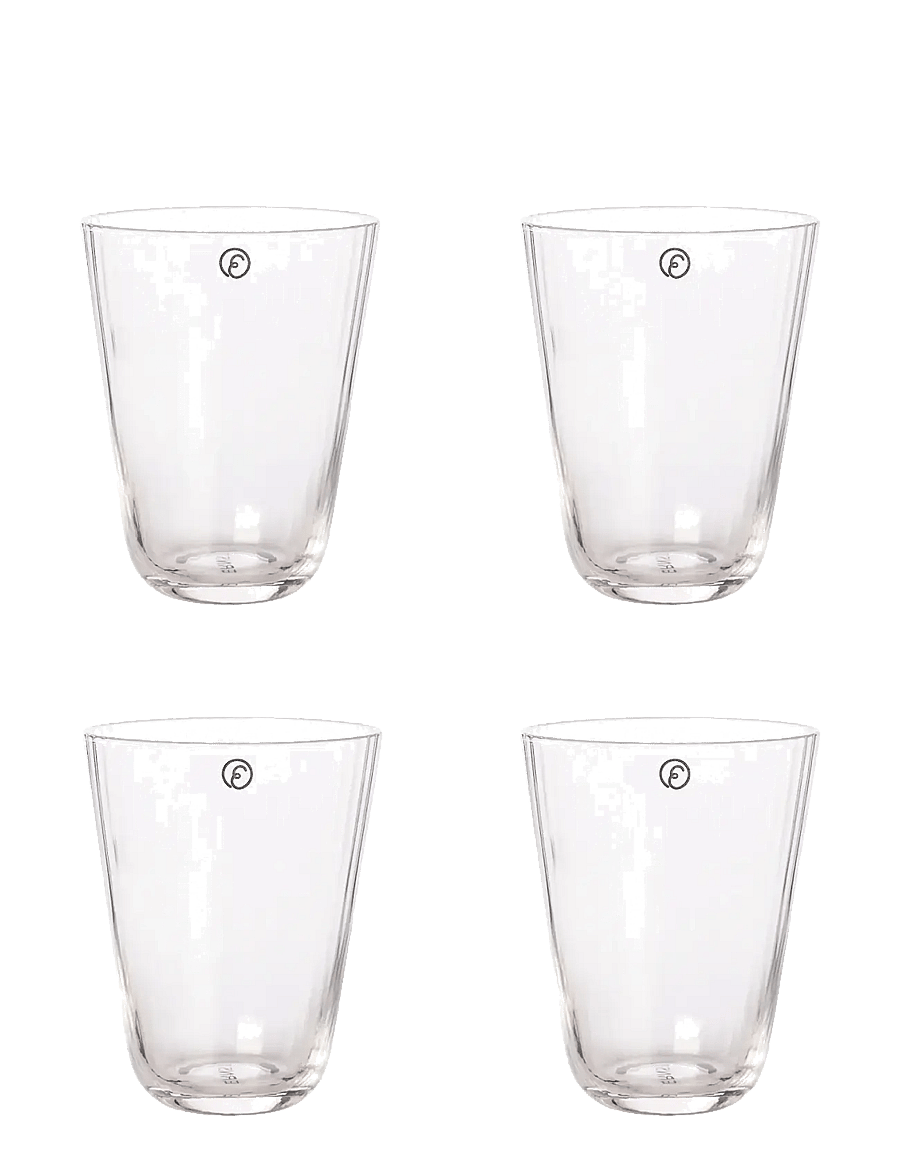 ERNST - Drinking glass 4-pack - trinkgläser - clear - 1