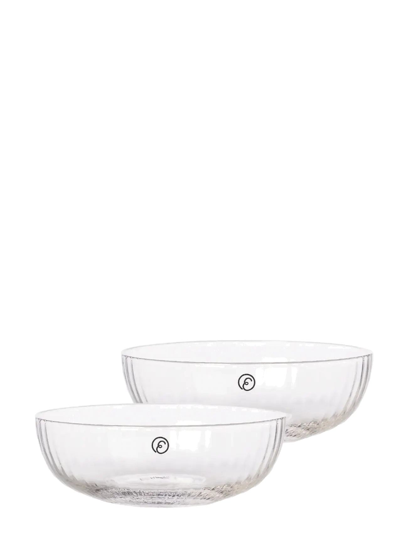 Glassbowl 2-pack - CLEAR