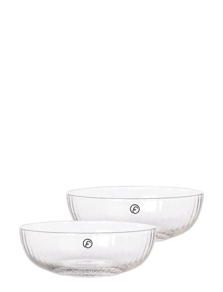 ERNST - Glassbowl 2-pack - müslischalen - clear - 1
