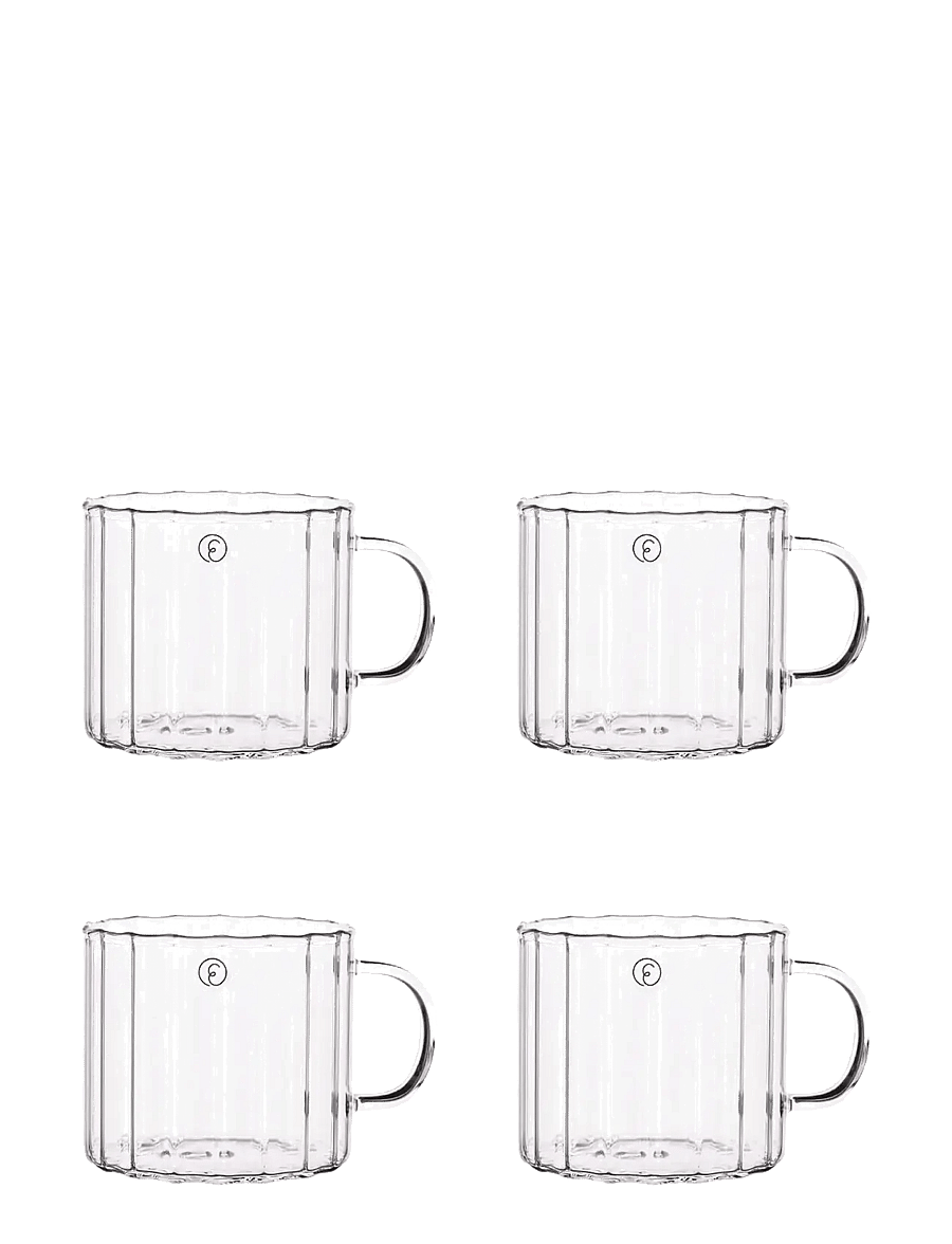 ERNST - Glass hot drinks rifled - teetassid - clear - 1