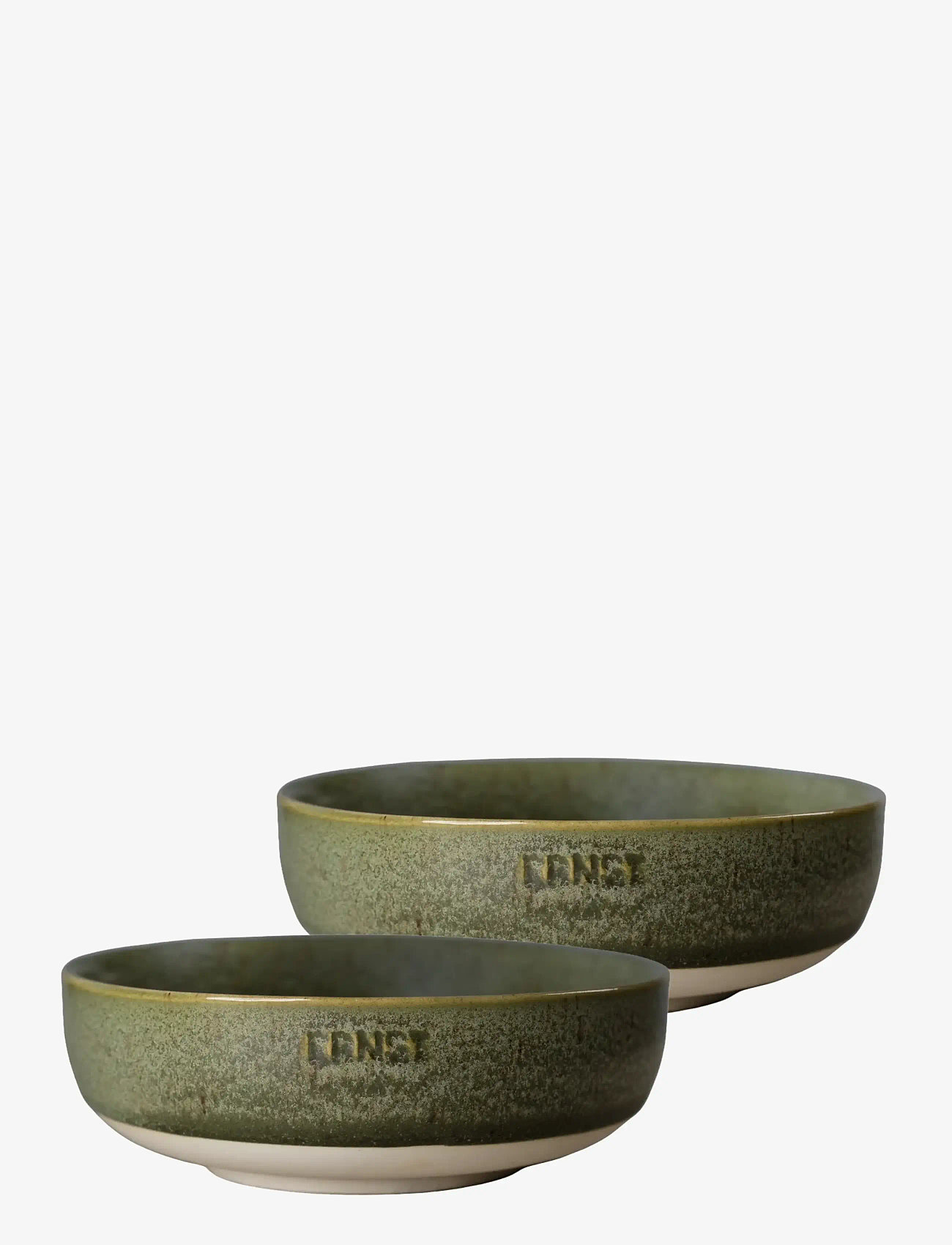 ERNST - Bowl 2-pack - serveerimisnõud - green/natural - 0