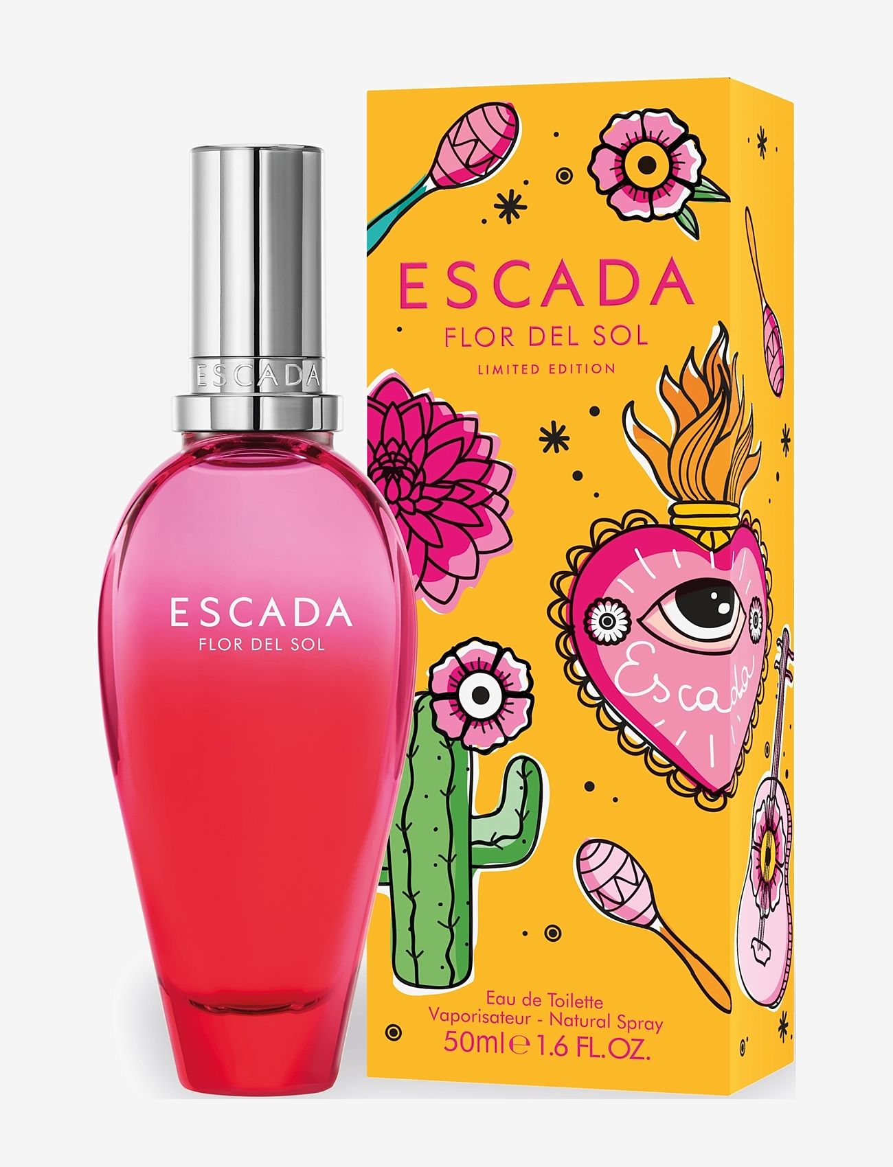 Escada - Escada Flor Del Sol Eau de toilette 50 ML - matkakoot ja -pakkaukset - clear - 2