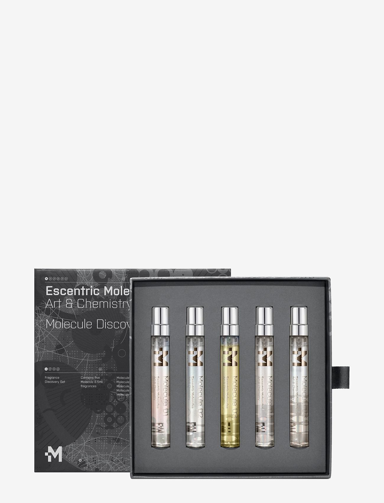 Escentric Molecules - MOLECULE 01 - 05 8.5 ML DISCOVERY SET - unisex - clear - 0