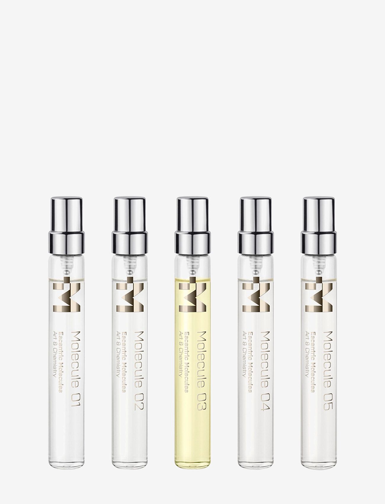 Escentric Molecules - MOLECULE 01 - 05 8.5 ML DISCOVERY SET - unisex - clear - 1