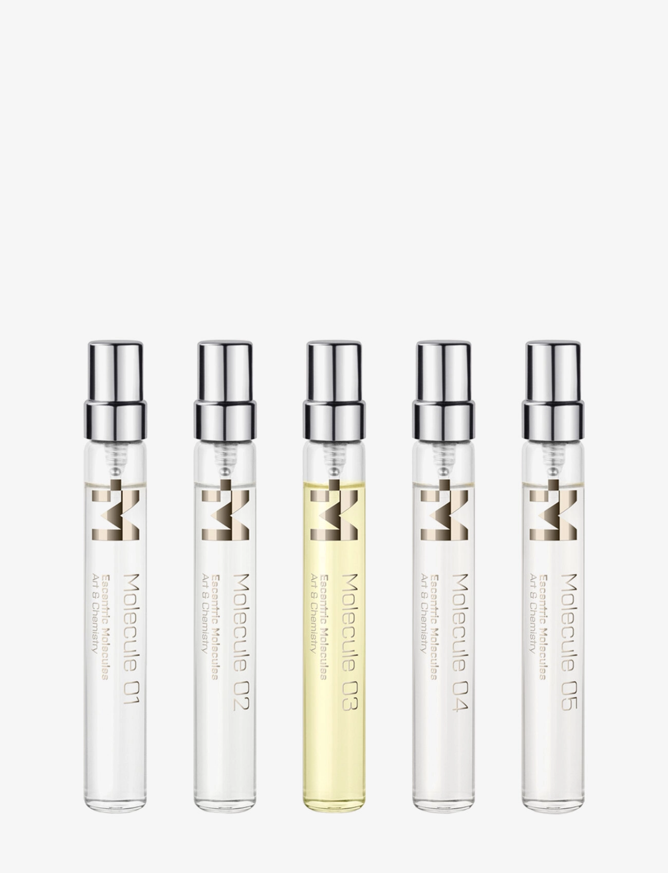 Escentric Molecules - MOLECULE 01 - 05 8.5 ML DISCOVERY SET - unisex - clear - 1