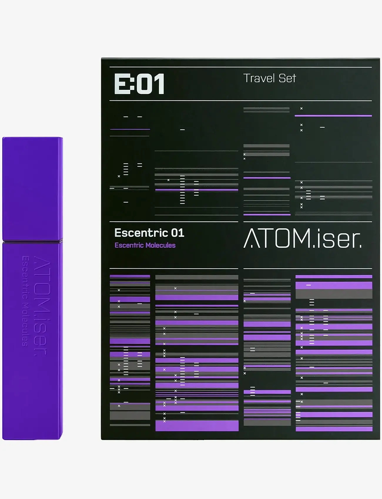 Escentric Molecules - Escentric 01 Atom.Iser Set 3X 8,5 Ml - unisex - clear - 2