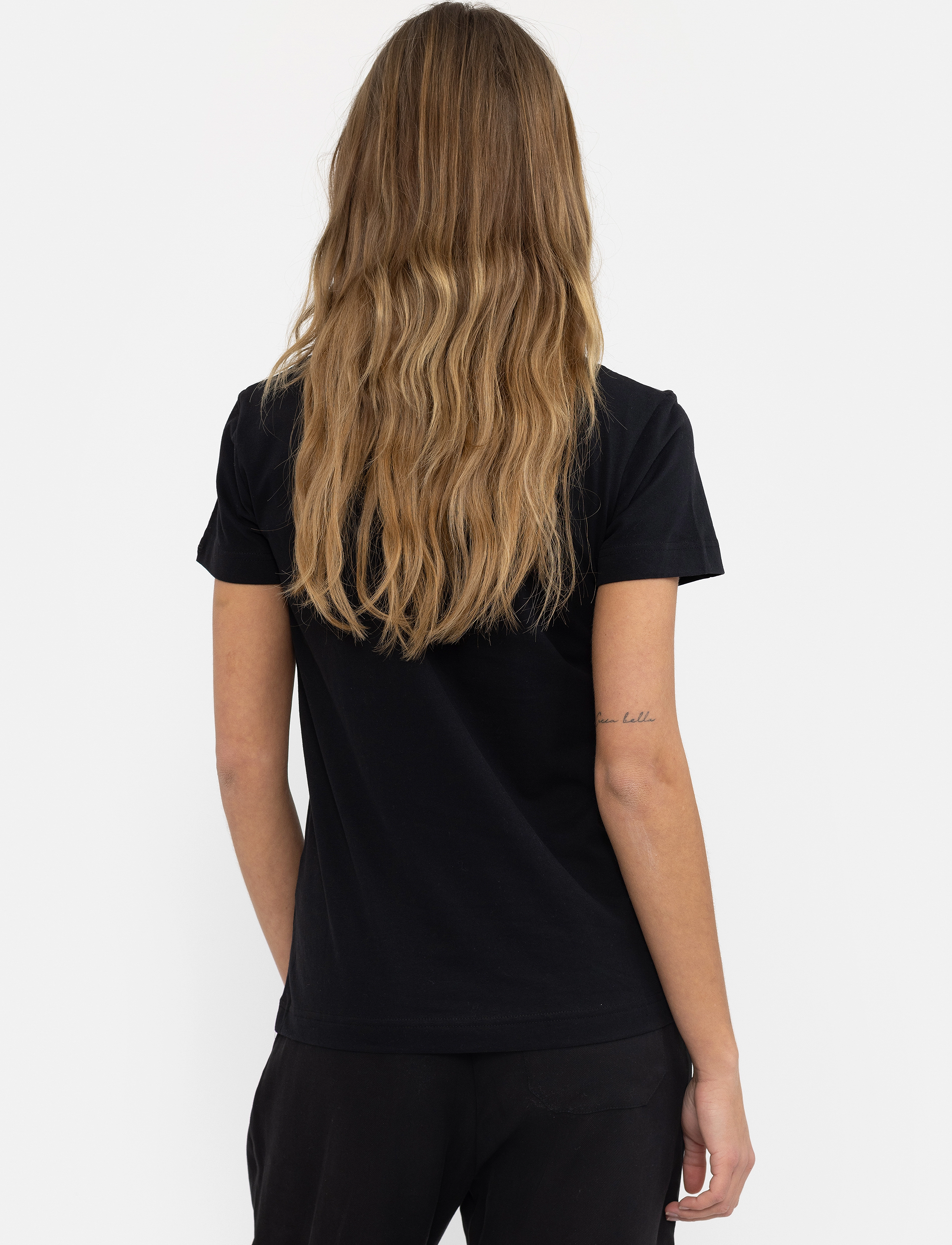 Esme Studios - ESSigne T-shirt GOTS - t-shirts - black - 3